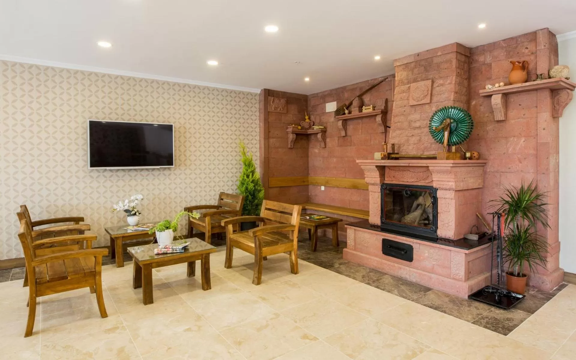 Decorative detail in Helen Troya Hotel Geyikli