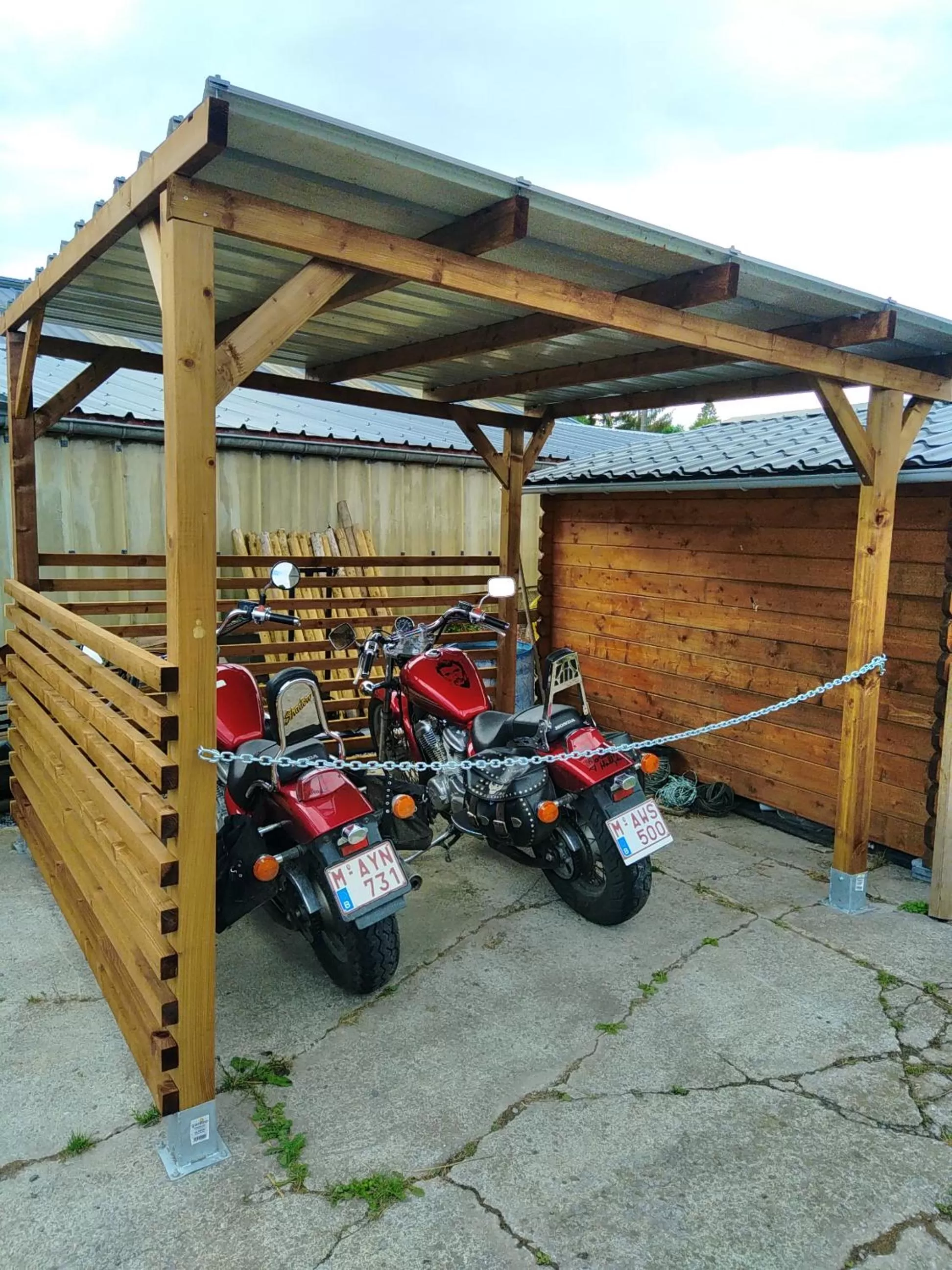 Parking in Le Relais du Moulin