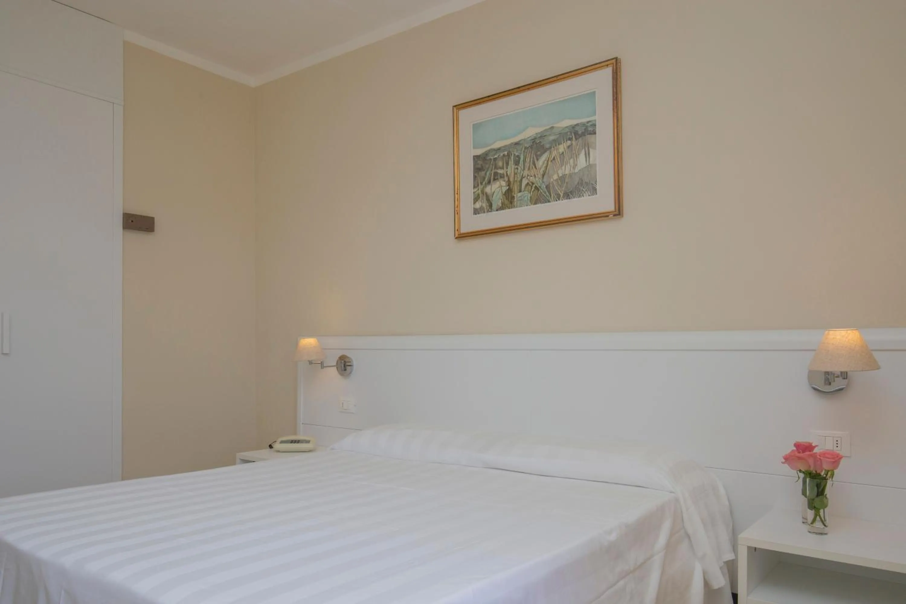 Bed in Hotel Fabricia