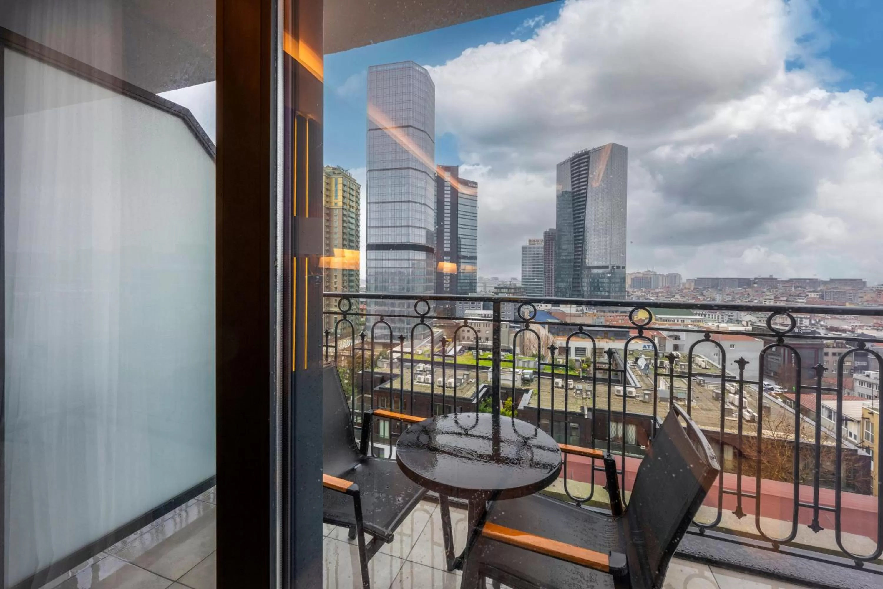Balcony/Terrace in Ramada Encore by Wyndham Istanbul Sisli