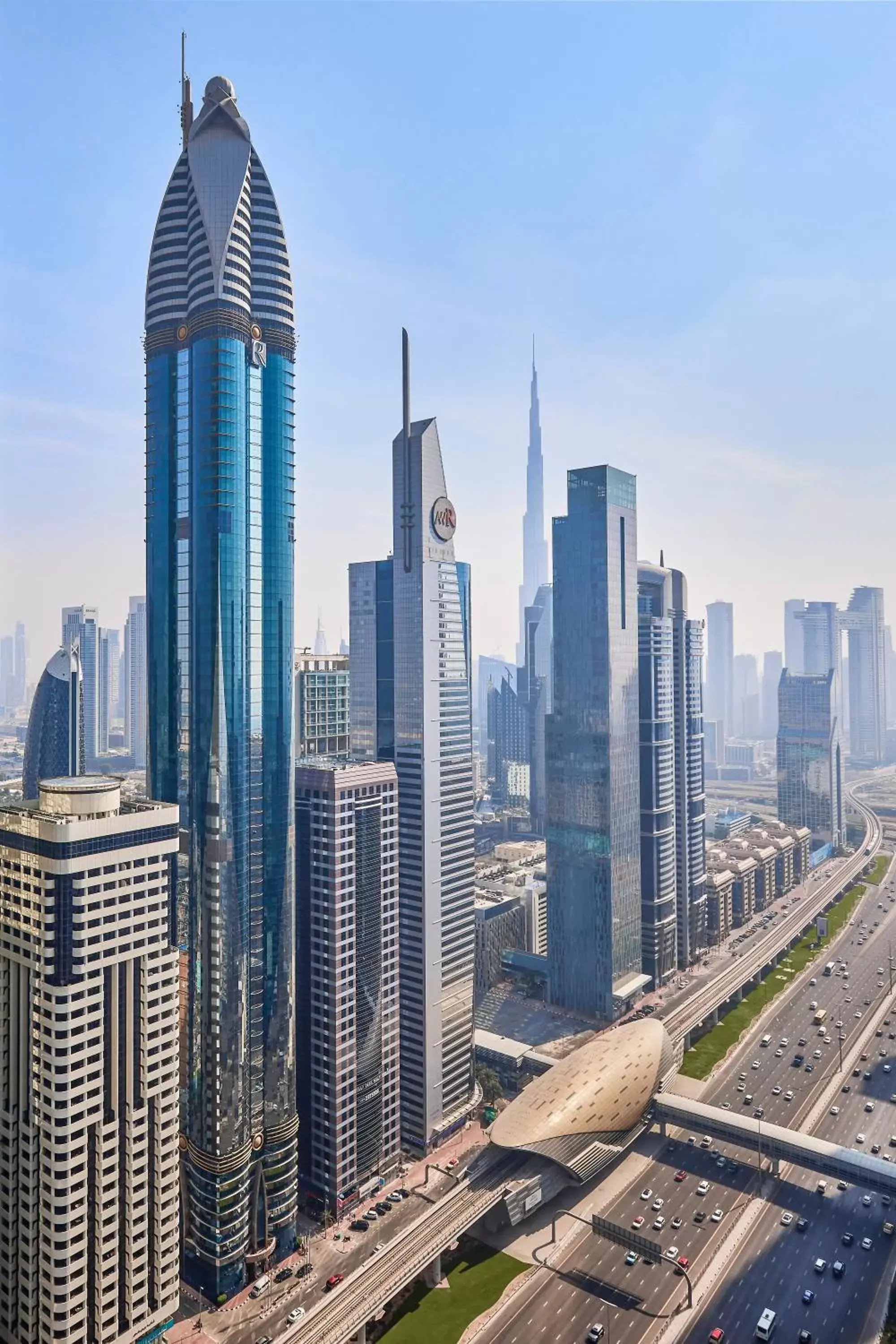City view in Rose Rayhaan by Rotana - Dubai