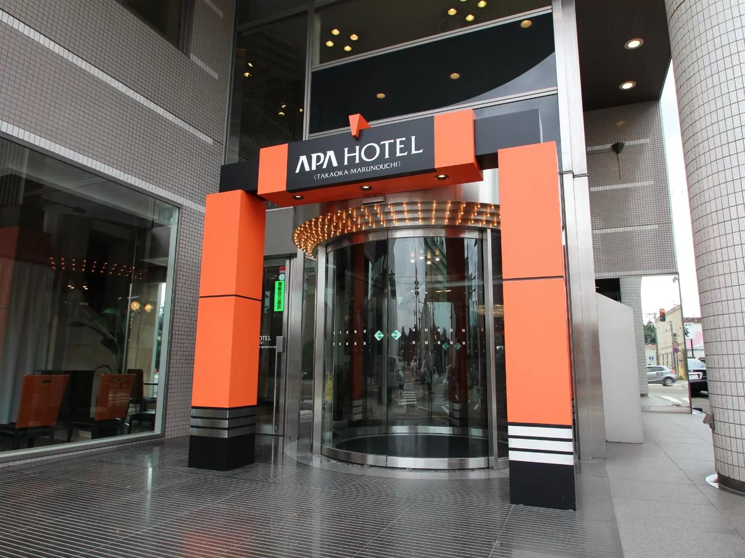 Facade/entrance in APA Hotel Takaoka-Marunouchi