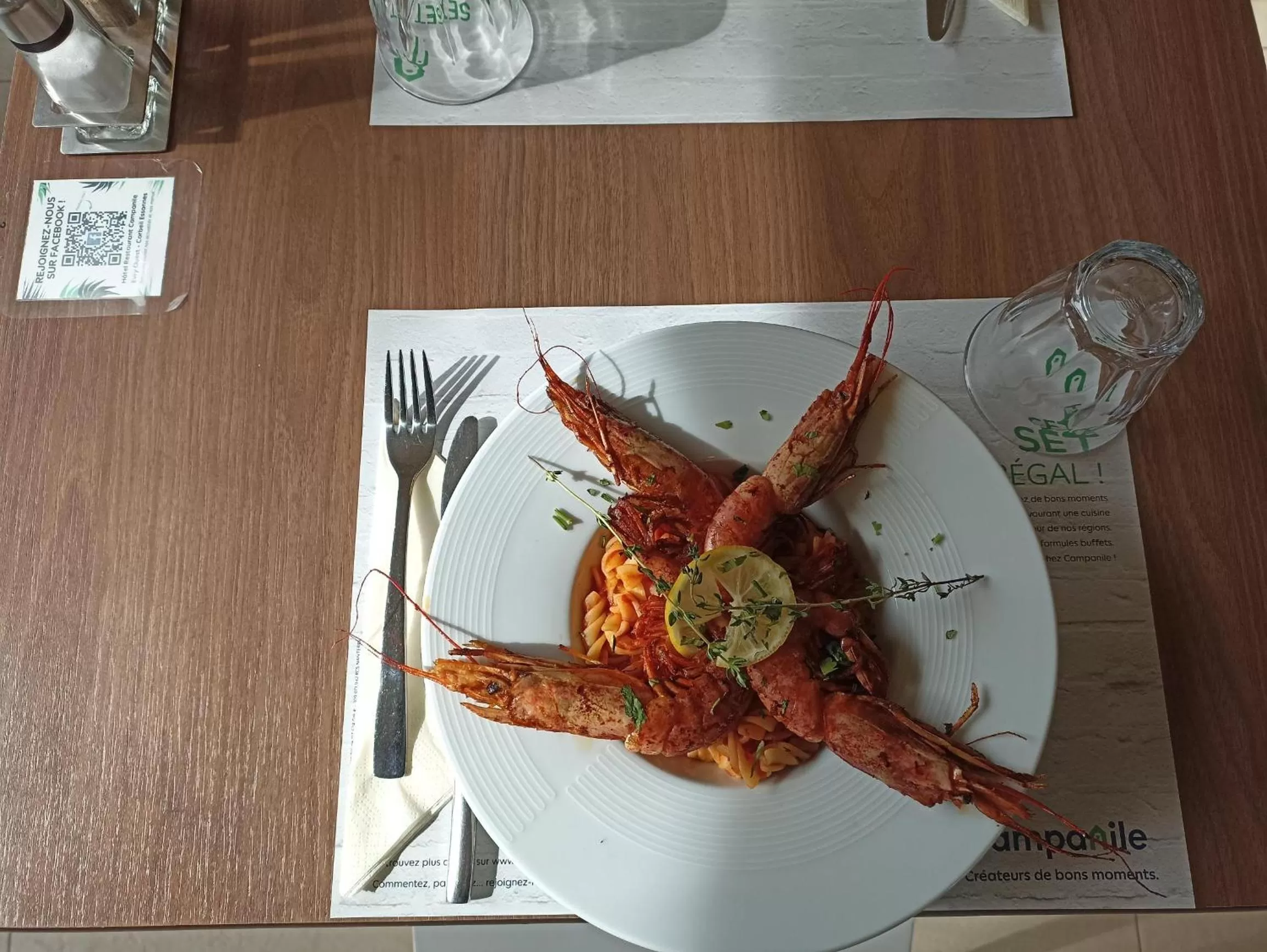 Restaurant/places to eat in Campanile Evry Ouest - Corbeil Essonnes