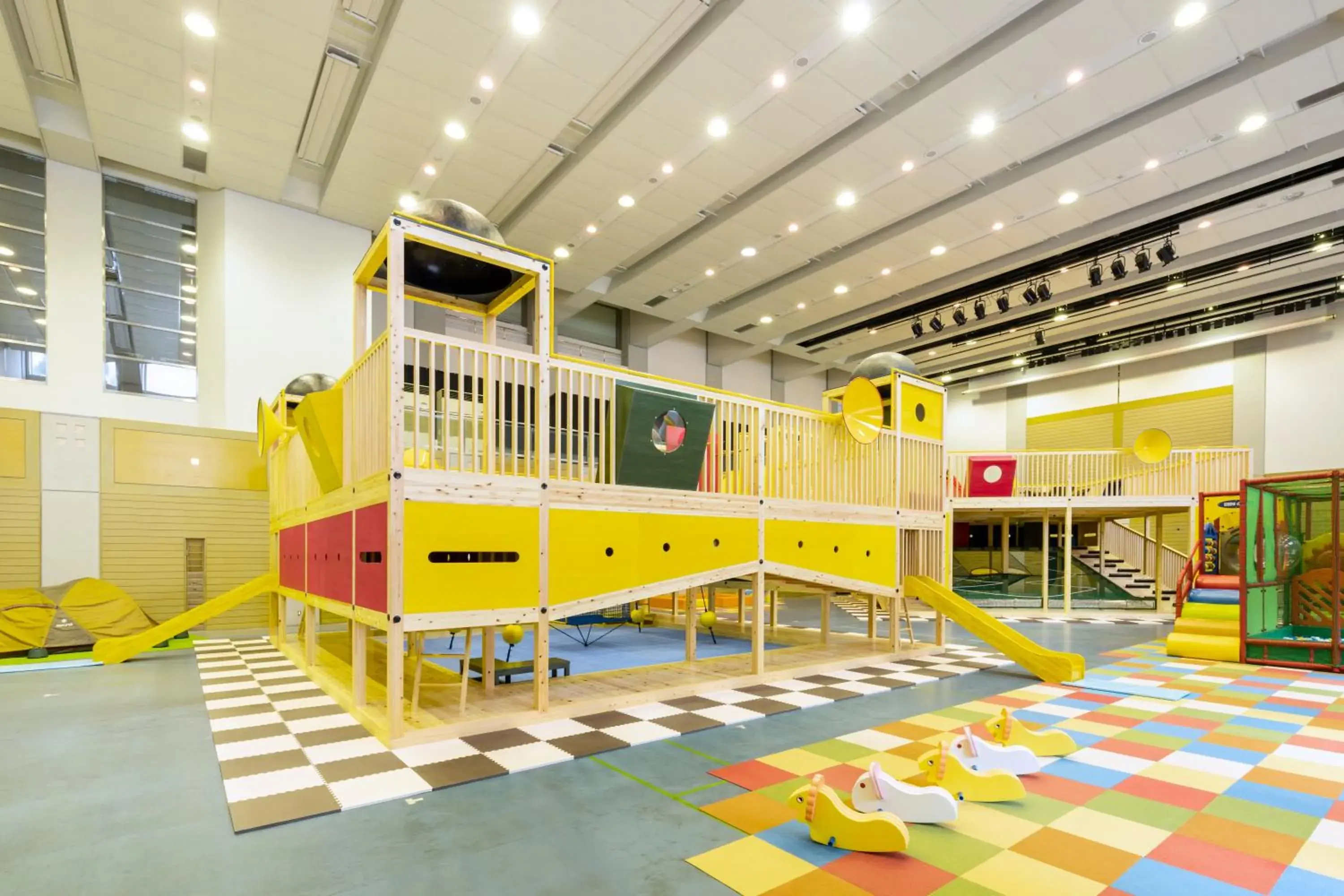 Children play ground in Hotel Morinokaze Tateyama