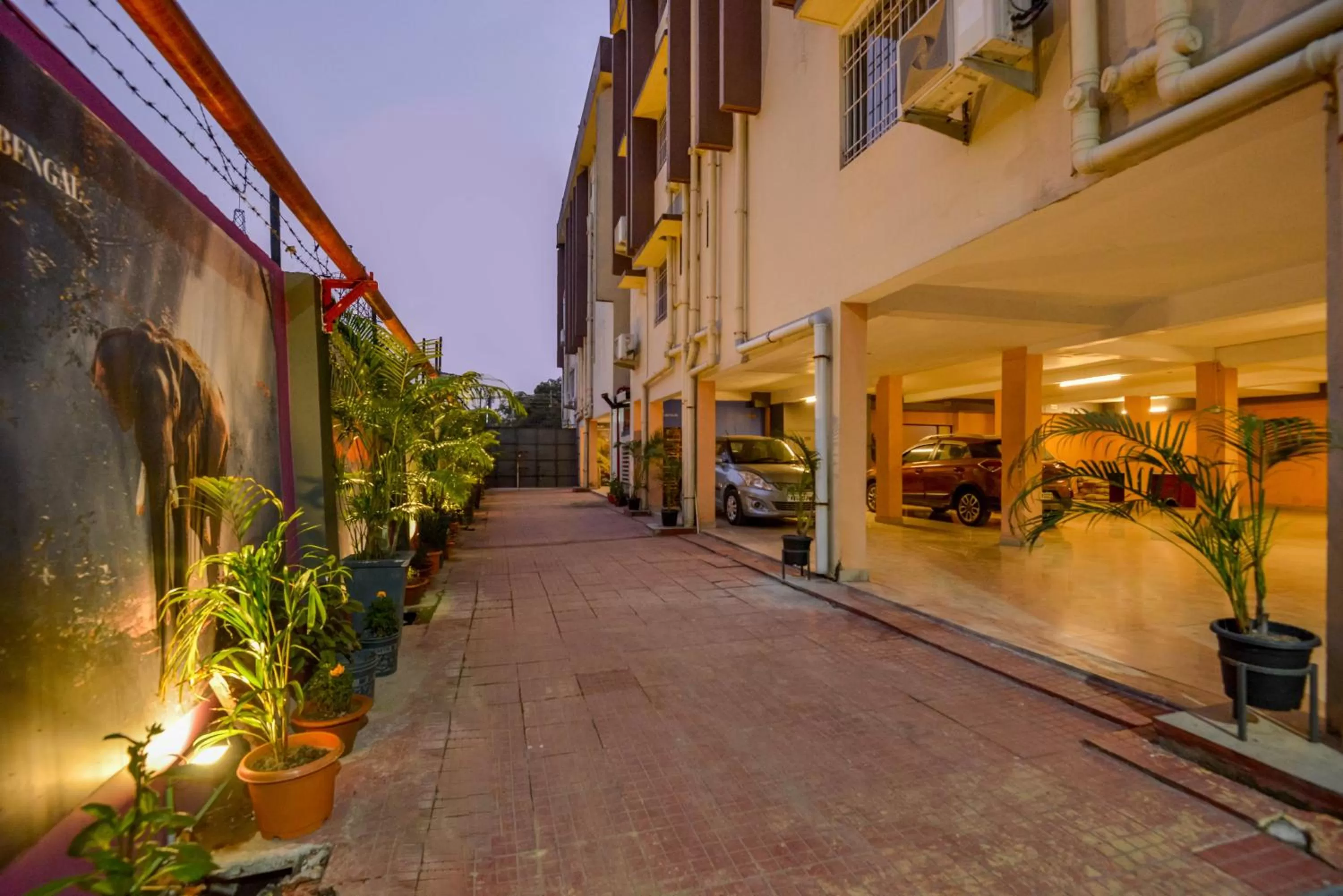 Parking in Mount Amara Hotel & Spa, Siliguri