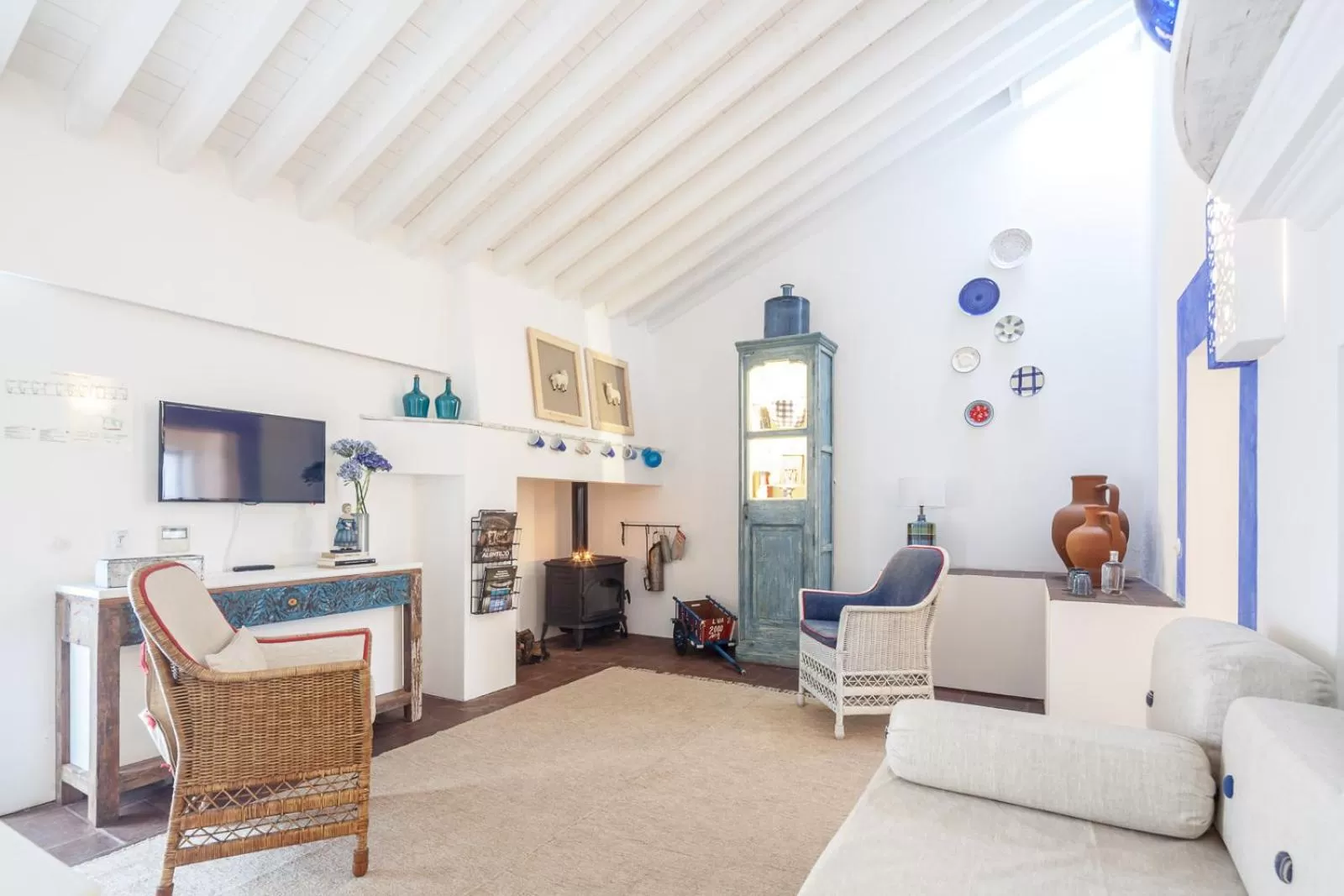 Living room in Torre de Palma Wine Hotel, Monforte, a Member of Design Hotels
