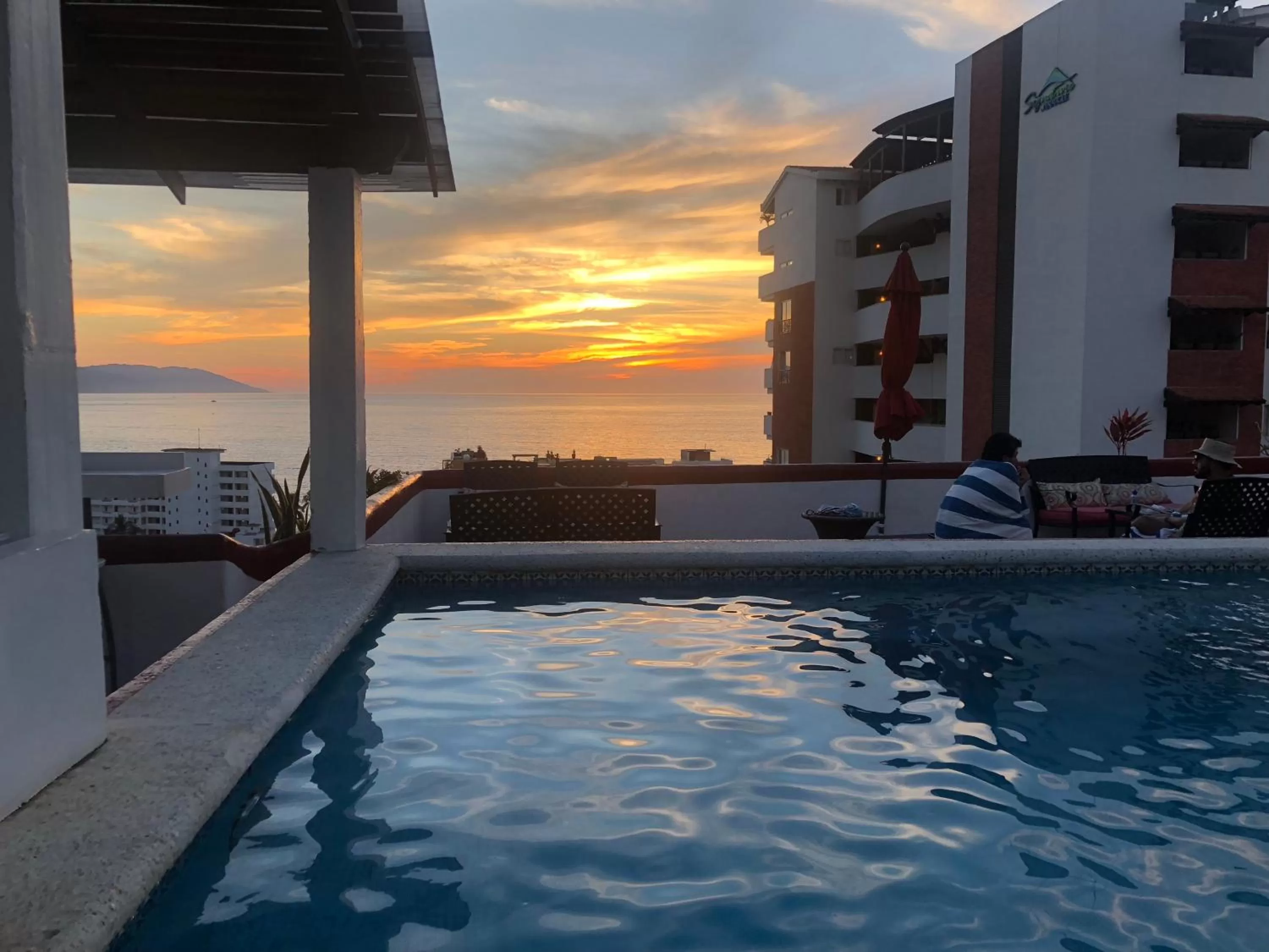 Swimming pool in Hotel Amaca Puerto Vallarta - Adults Only