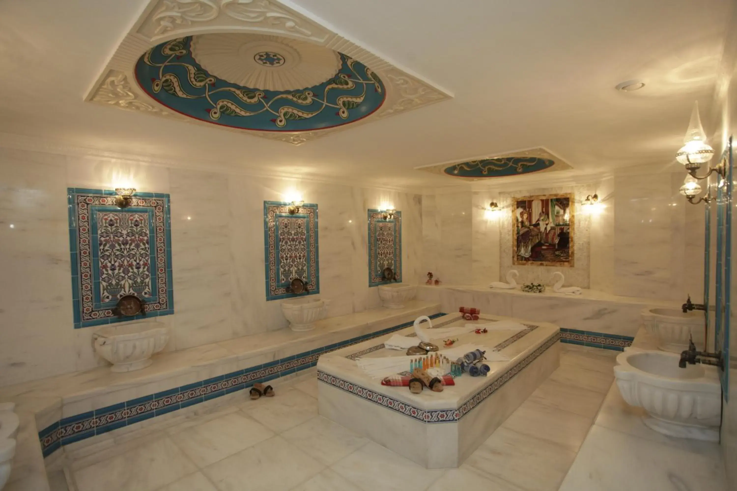 Sauna in Marmaray Hotel