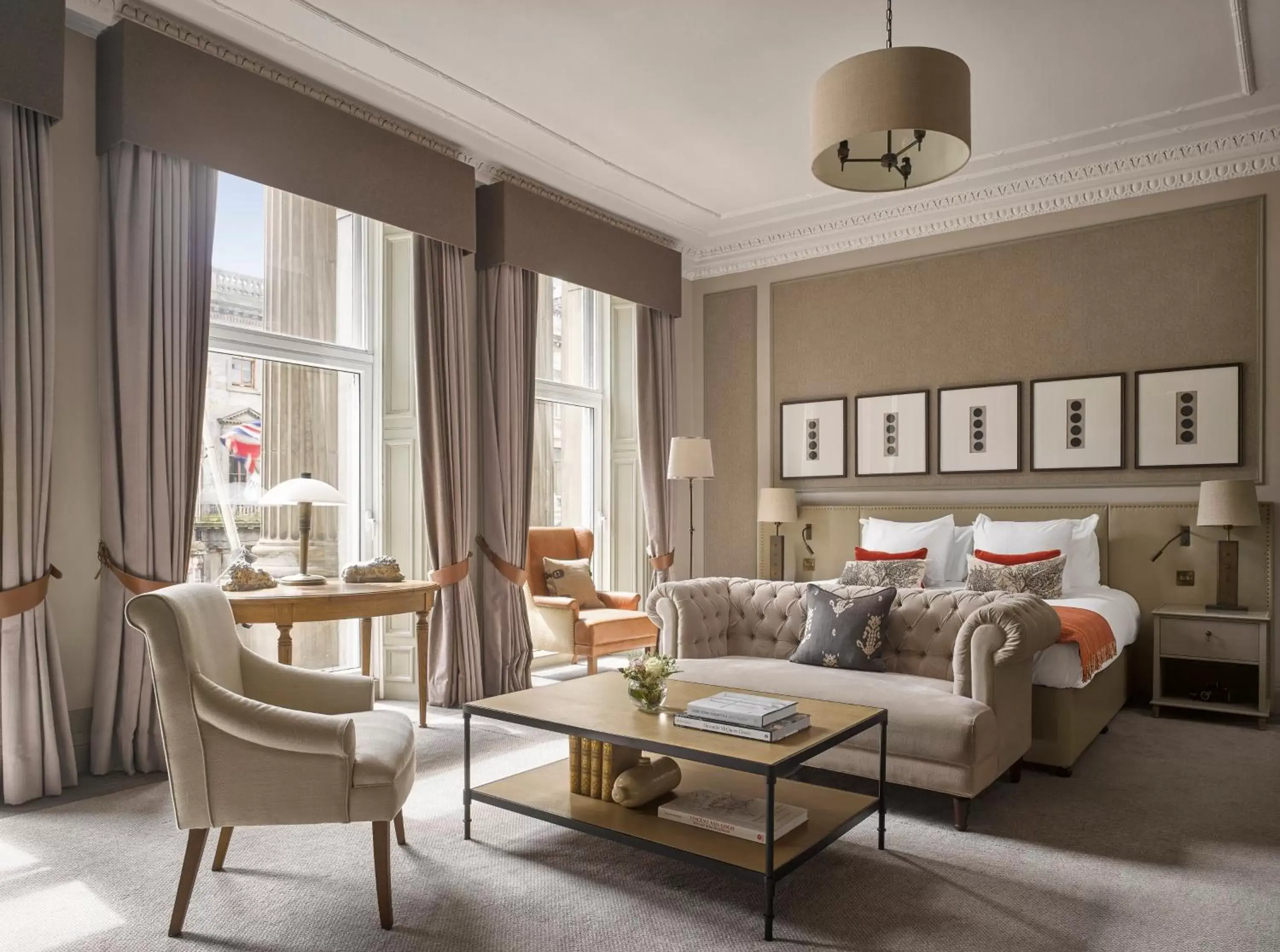 Bedroom, Seating Area in InterContinental Hotels - Edinburgh The George, an IHG Hotel