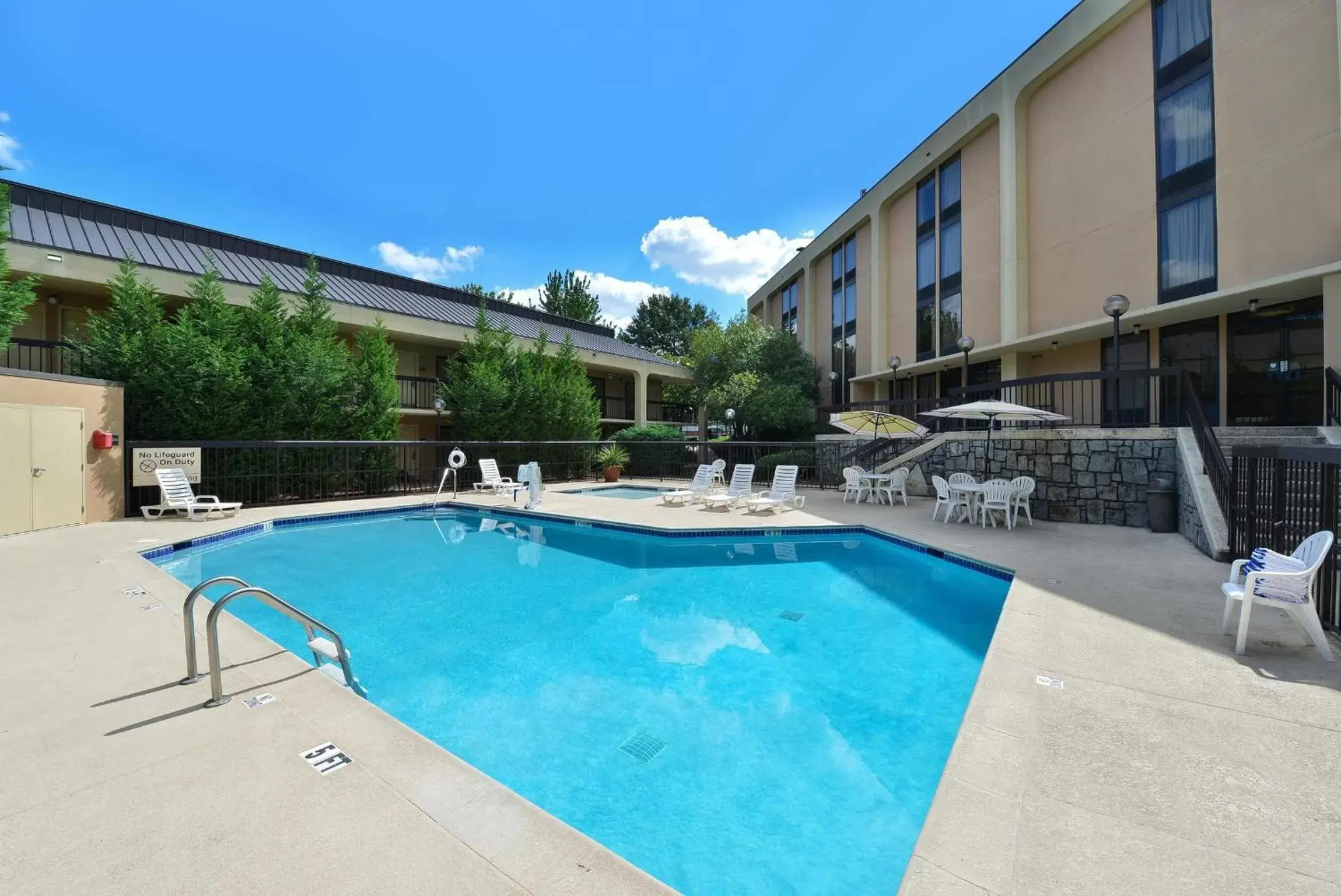 Property building, Swimming Pool in Wyndham Garden Marietta Atlanta North