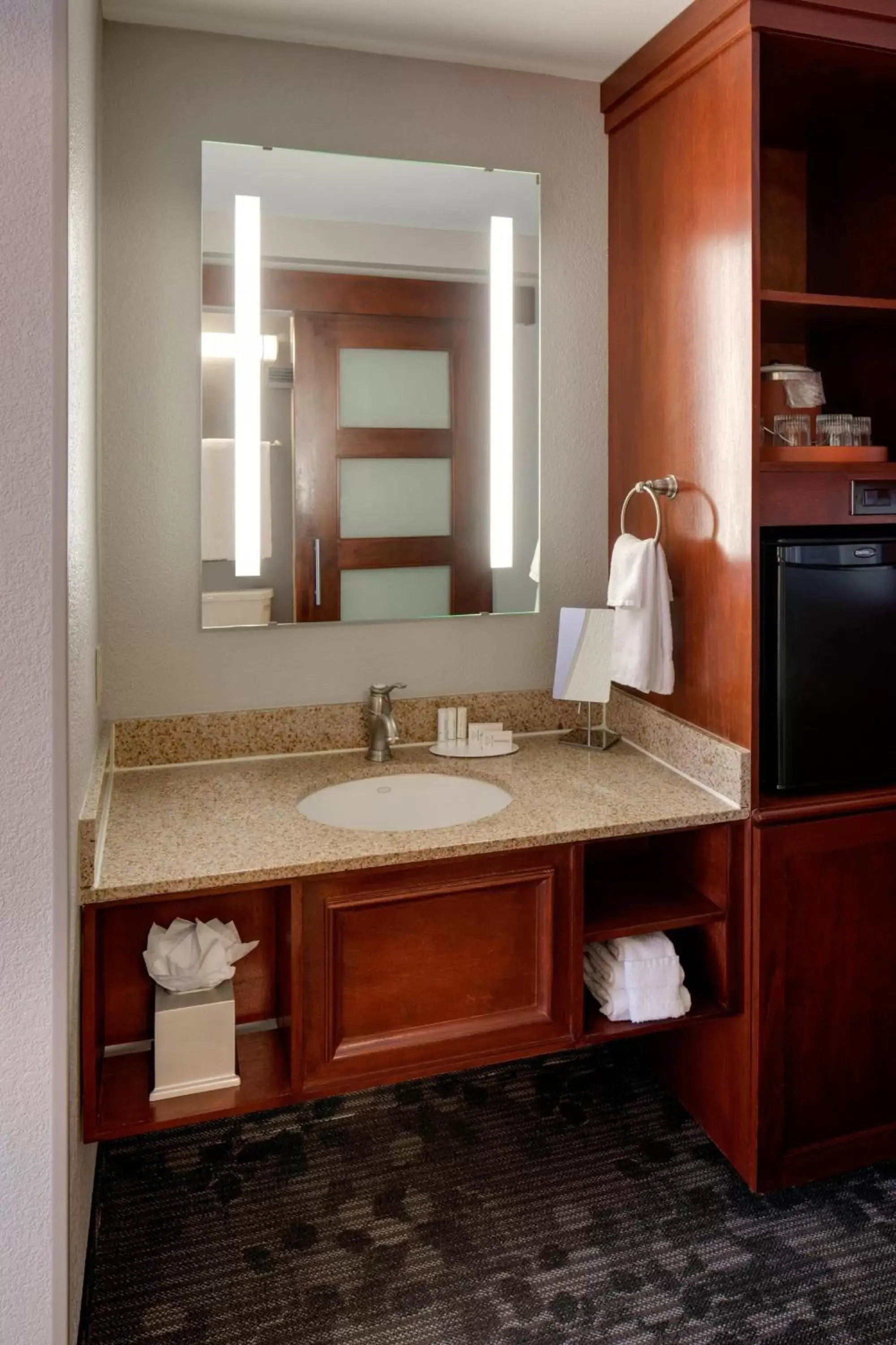 Bathroom in Courtyard by Marriott Boston Logan Airport