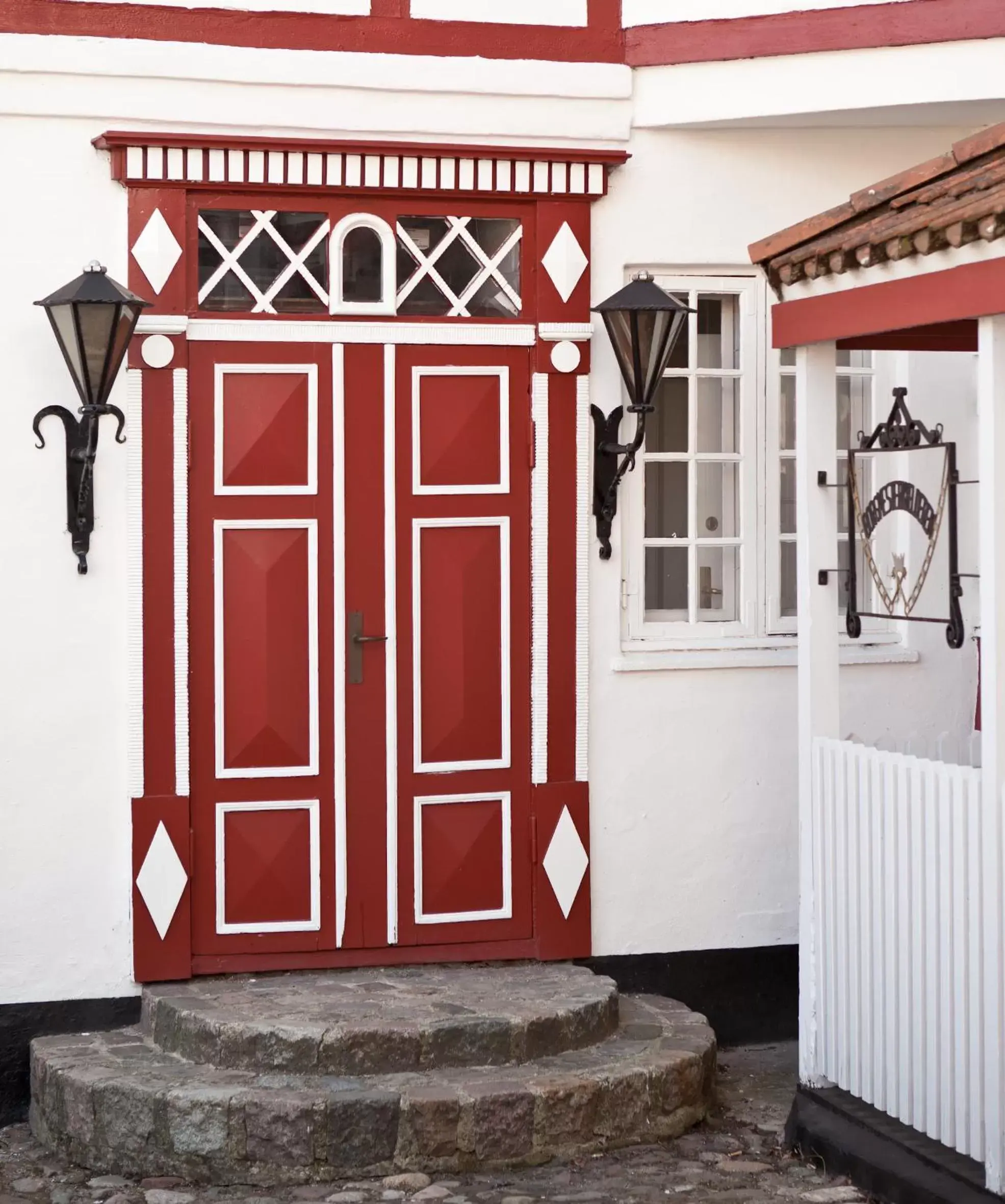 Property building in Hotel Kirstine Property building in Hotel Kirstine