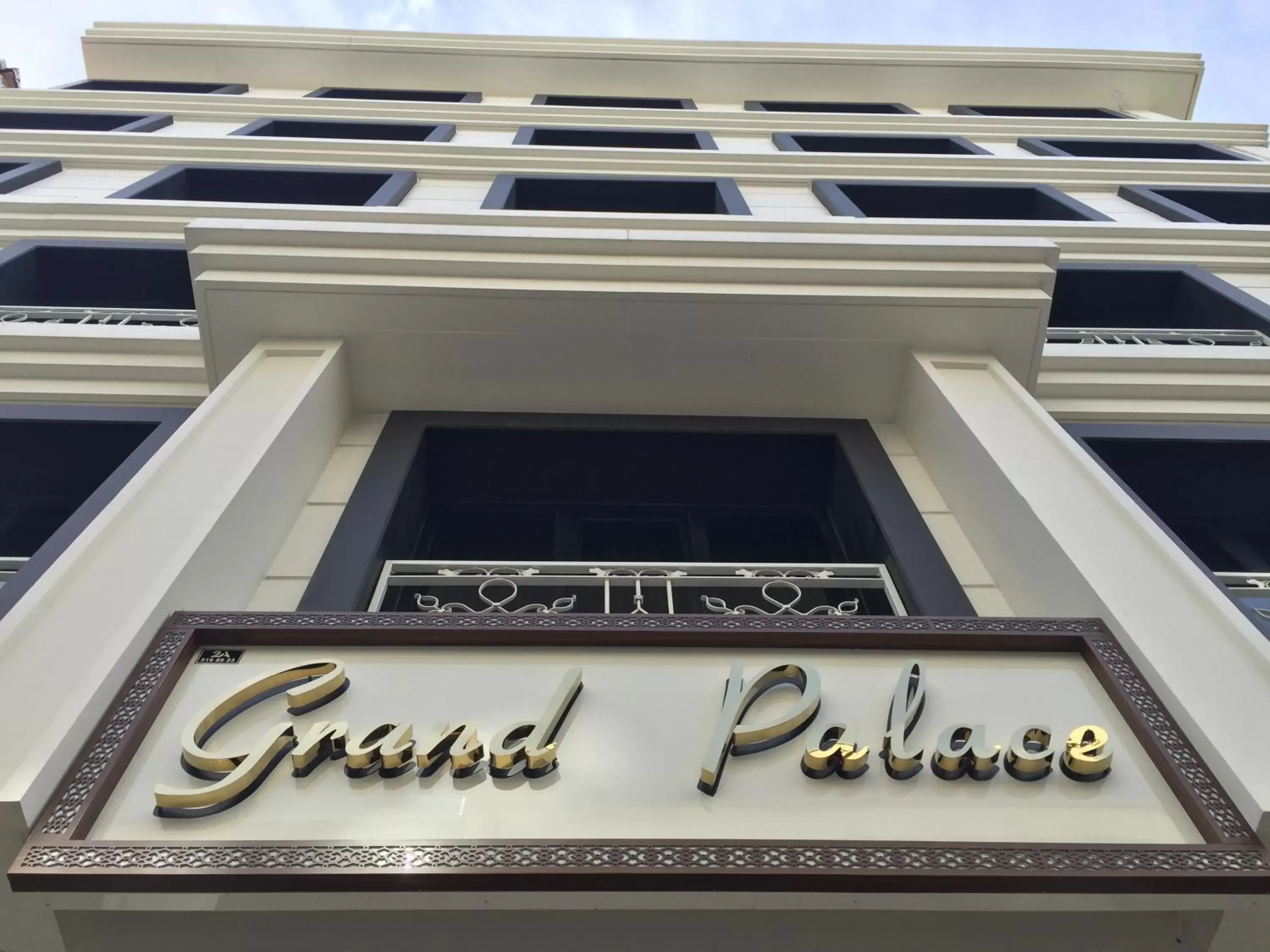 Property building, Property Logo/Sign in Grand Palace Hotel