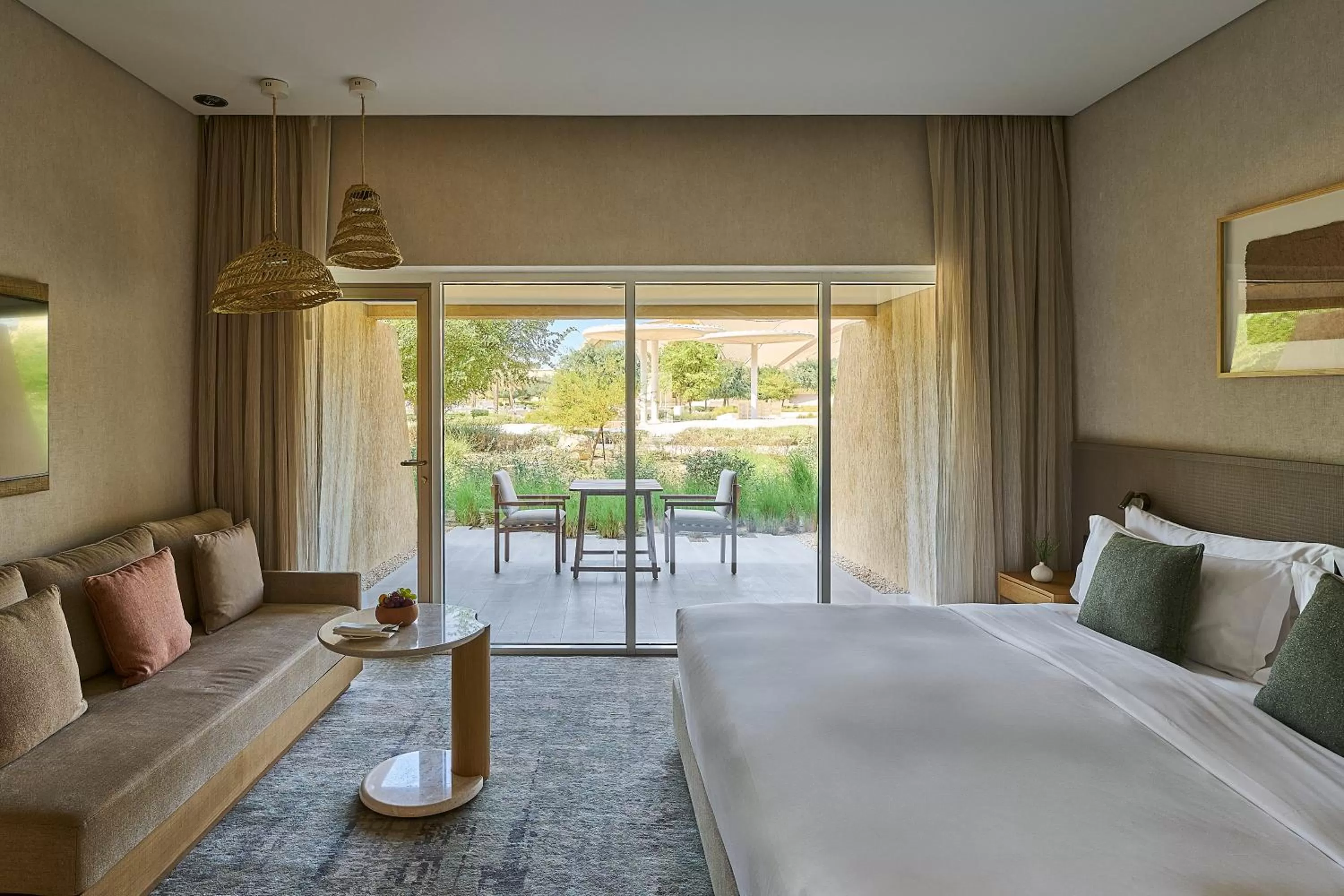 Bed in ERTH Abu Dhabi Hotel