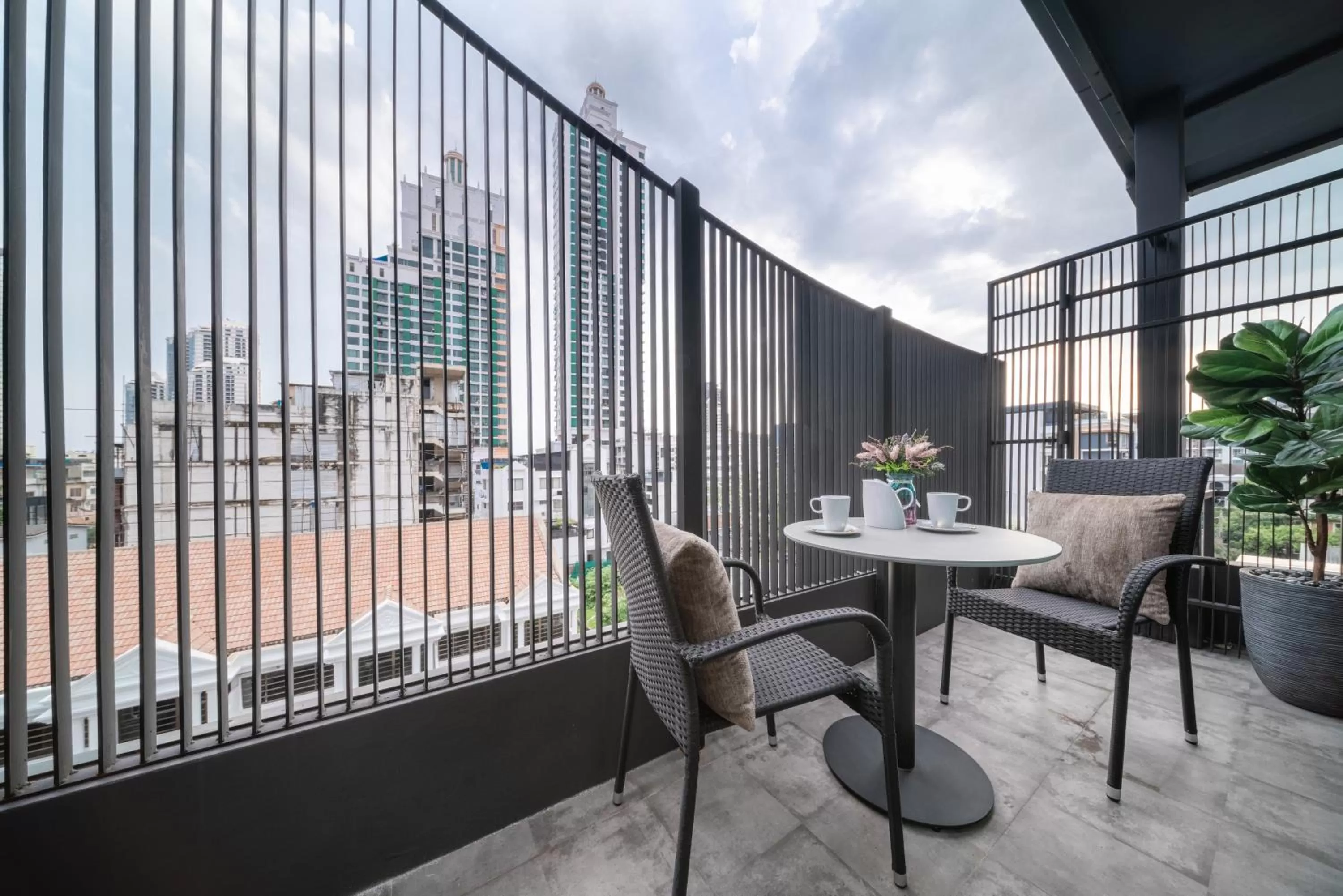 Balcony/Terrace in Aspira Parc Sukhumvit 22