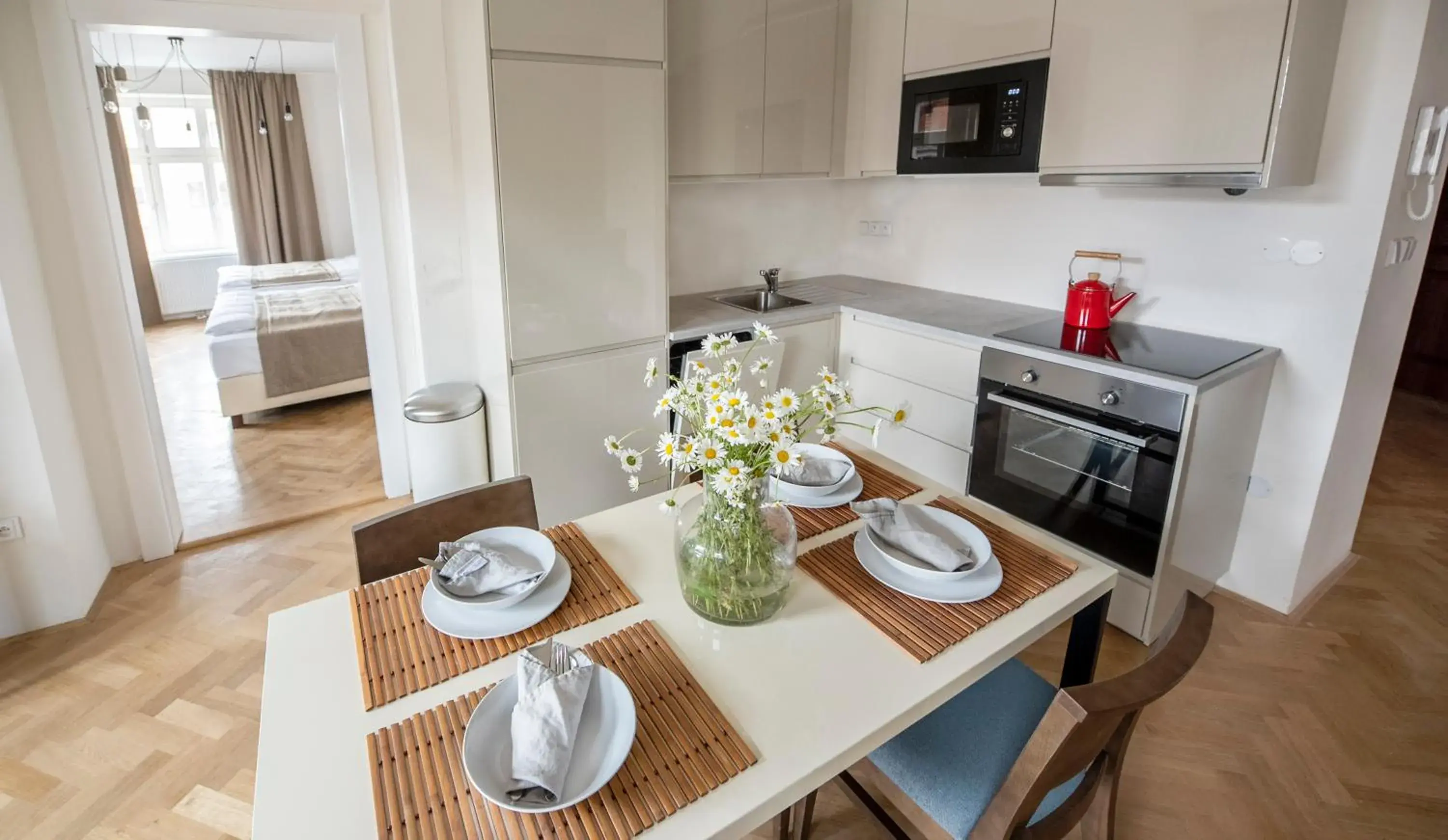 Dining Area in Letna Garden Suites