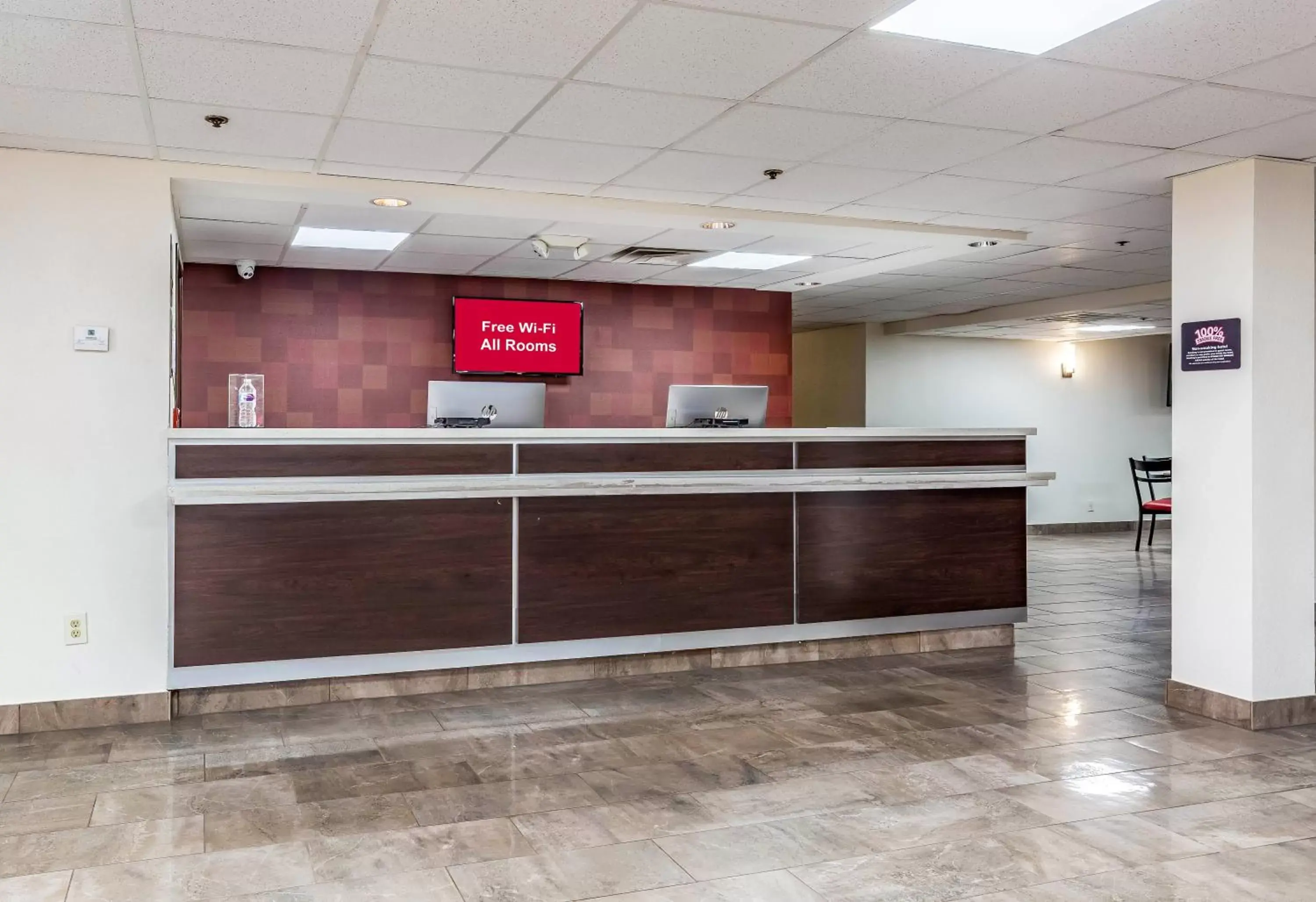 Lobby or reception, Lobby/Reception in Red Roof Inn PLUS & Suites Houston - IAH Airport SW