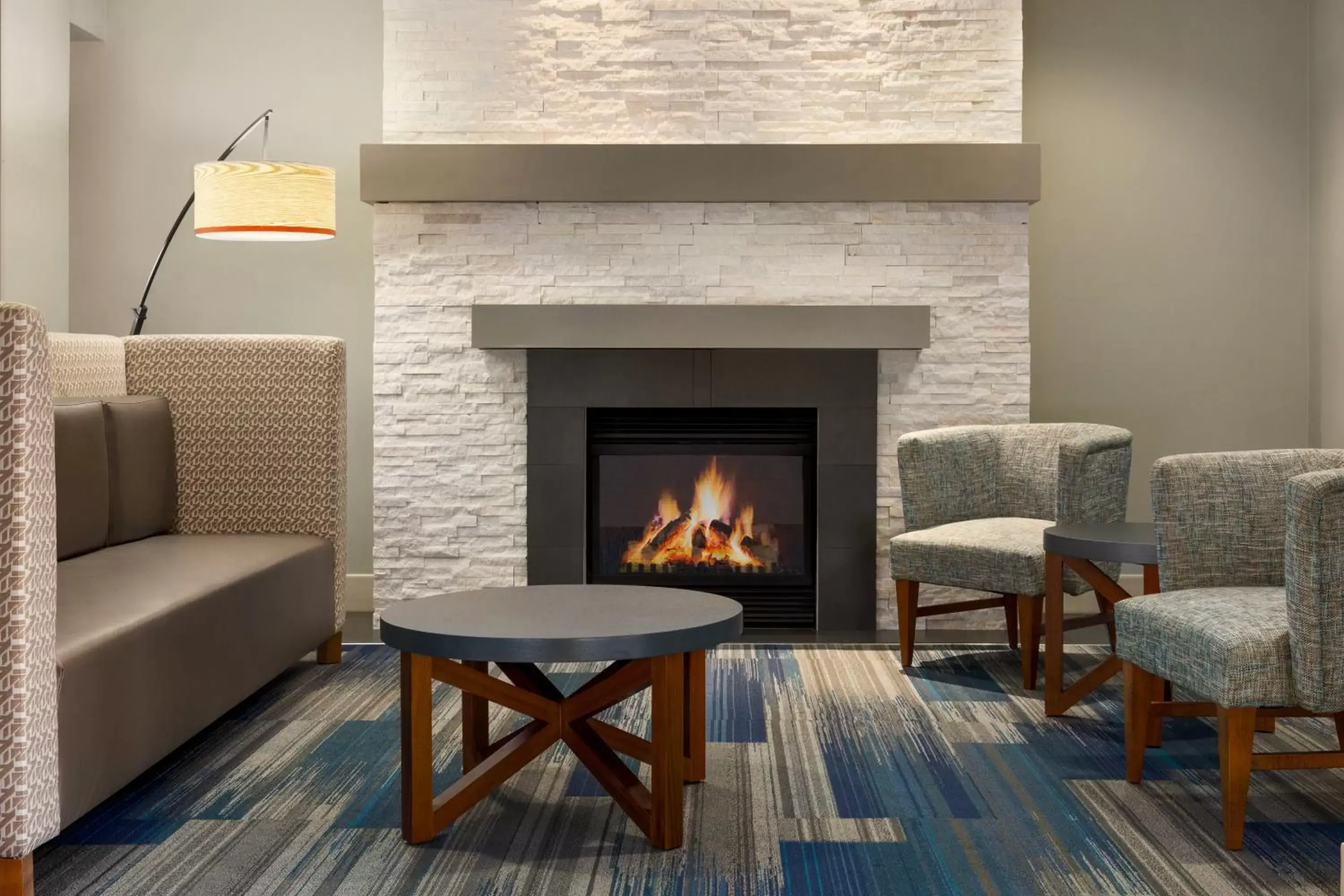 Property building, Seating Area in Holiday Inn Express & Suites Philadelphia - Mt Laurel, an IHG Hotel