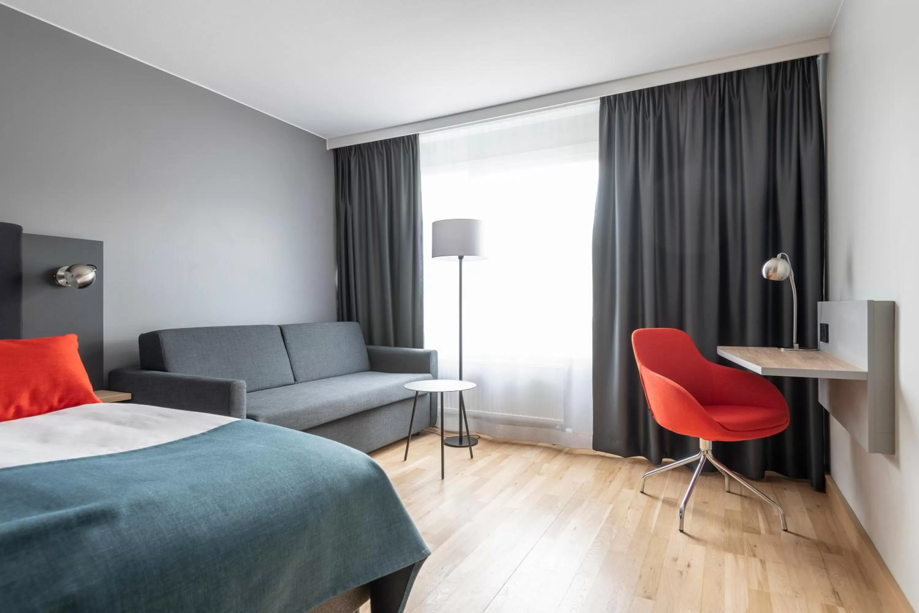 Bed in Quality Hotel Prisma