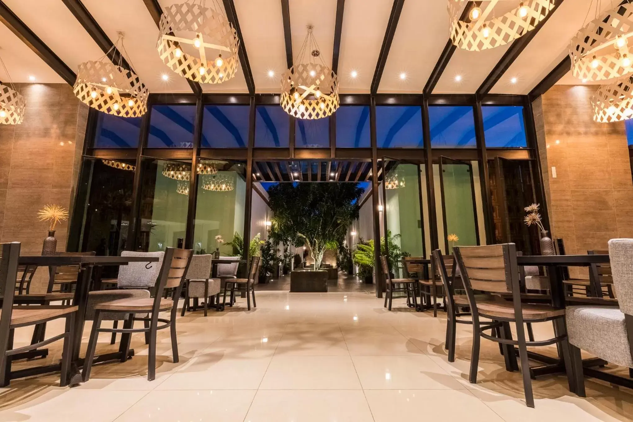 Lobby or reception, Restaurant/Places to Eat in Marialicia Suites, Hotel Boutique
