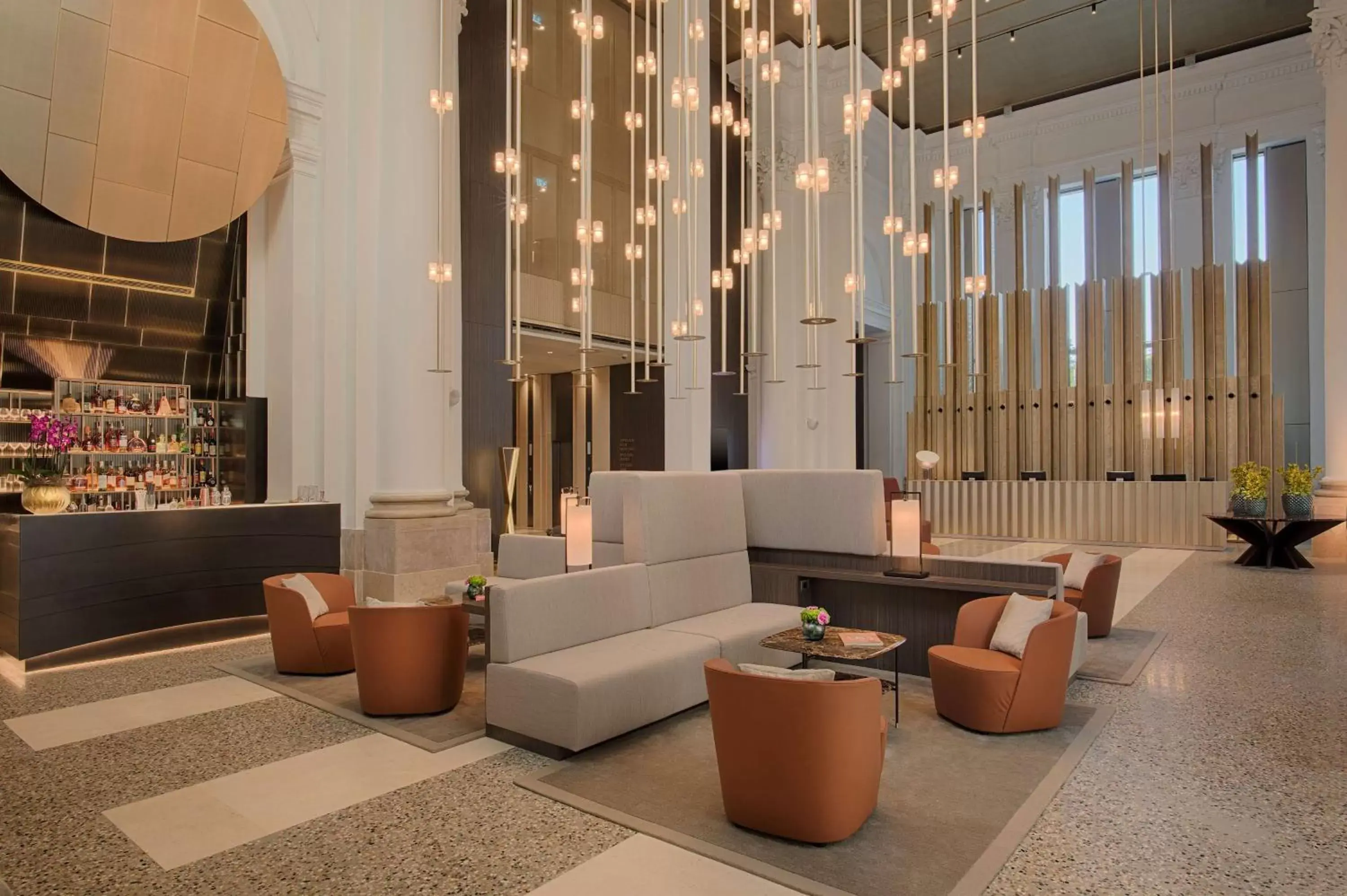 Lounge or bar, Lobby/Reception in NH Collection Milano CityLife