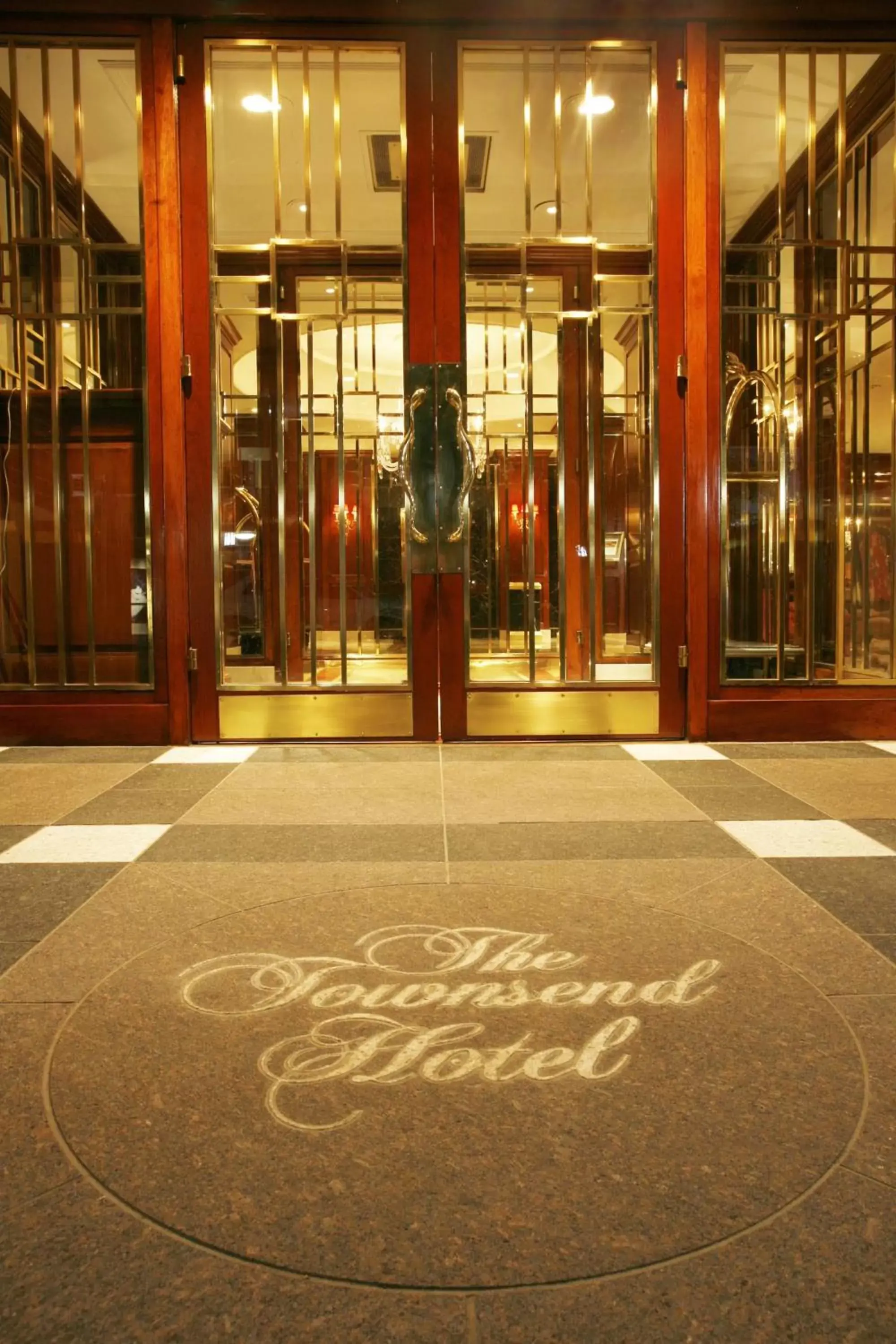 Facade/entrance in The Townsend Hotel