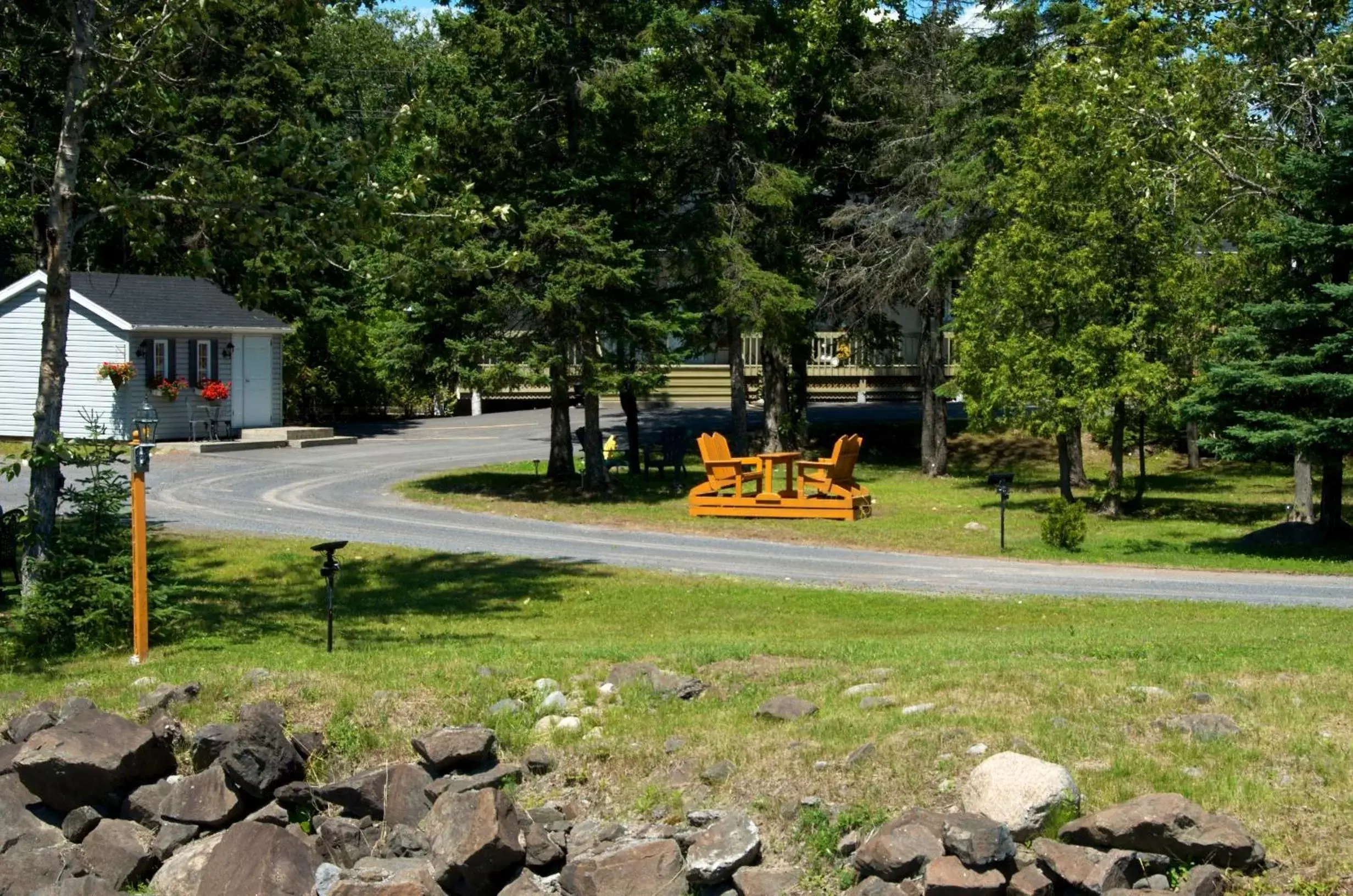 Area and facilities in Motel Des Cascades