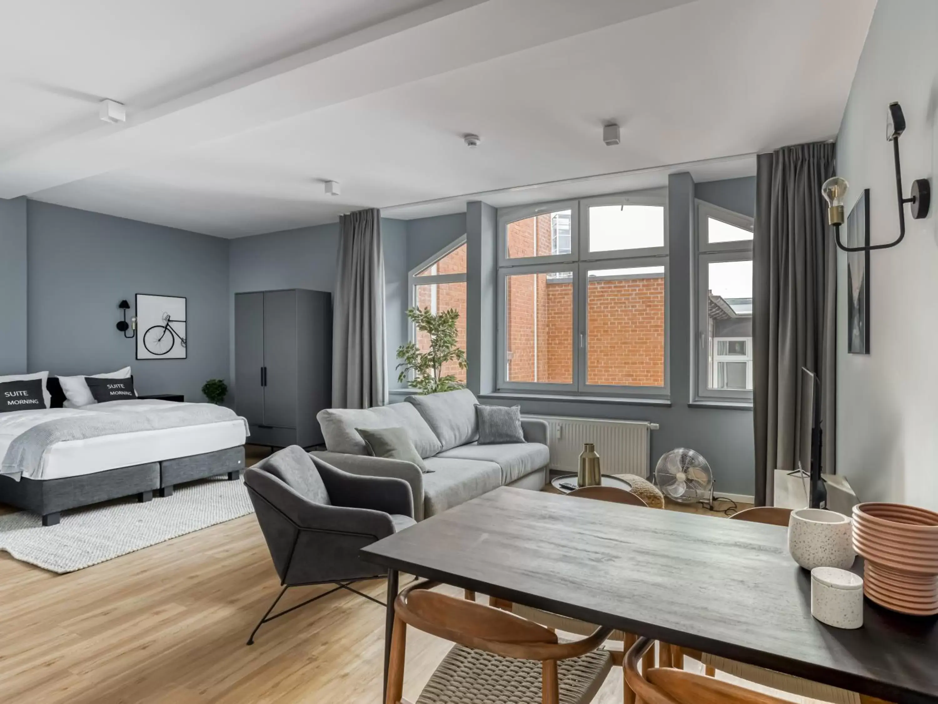 Bed in Limehome Erfurt Schmidtstedter Straße Bed in Limehome Erfurt Schmidtstedter Straße