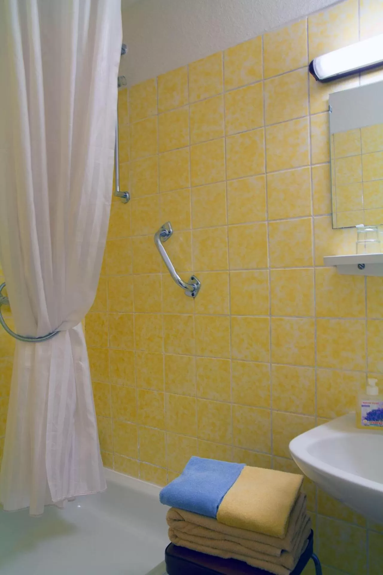 Shower in Biohotel Spöktal