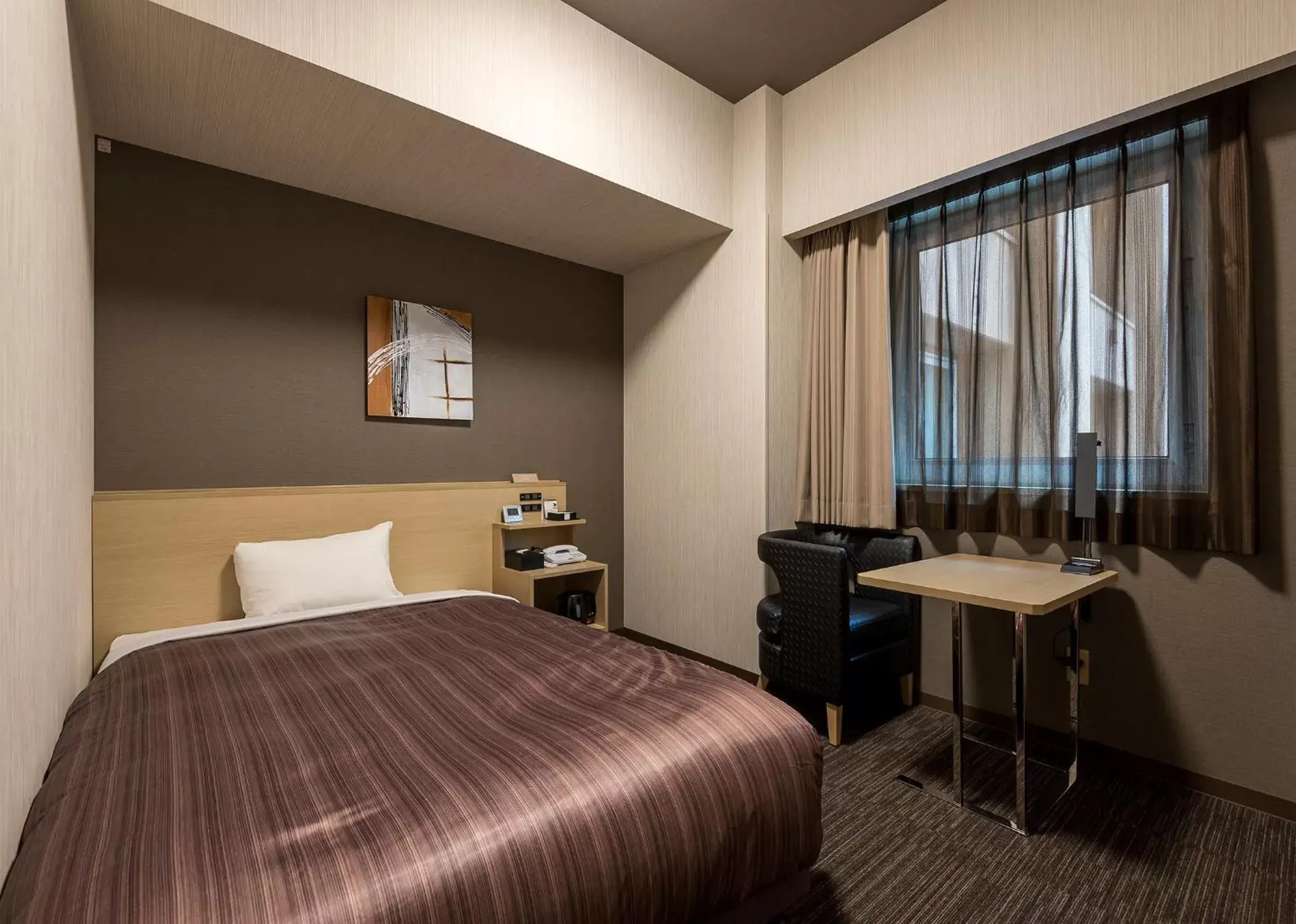 Photo of the whole room, Bed in Hotel Route Inn Grand Asahikawa Ekimae