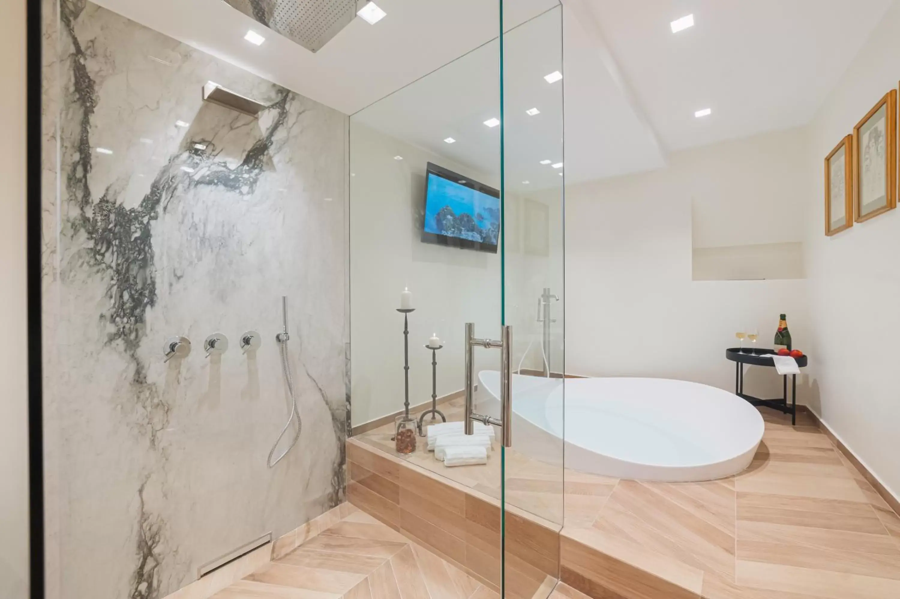 Bathroom in Naxi Suites