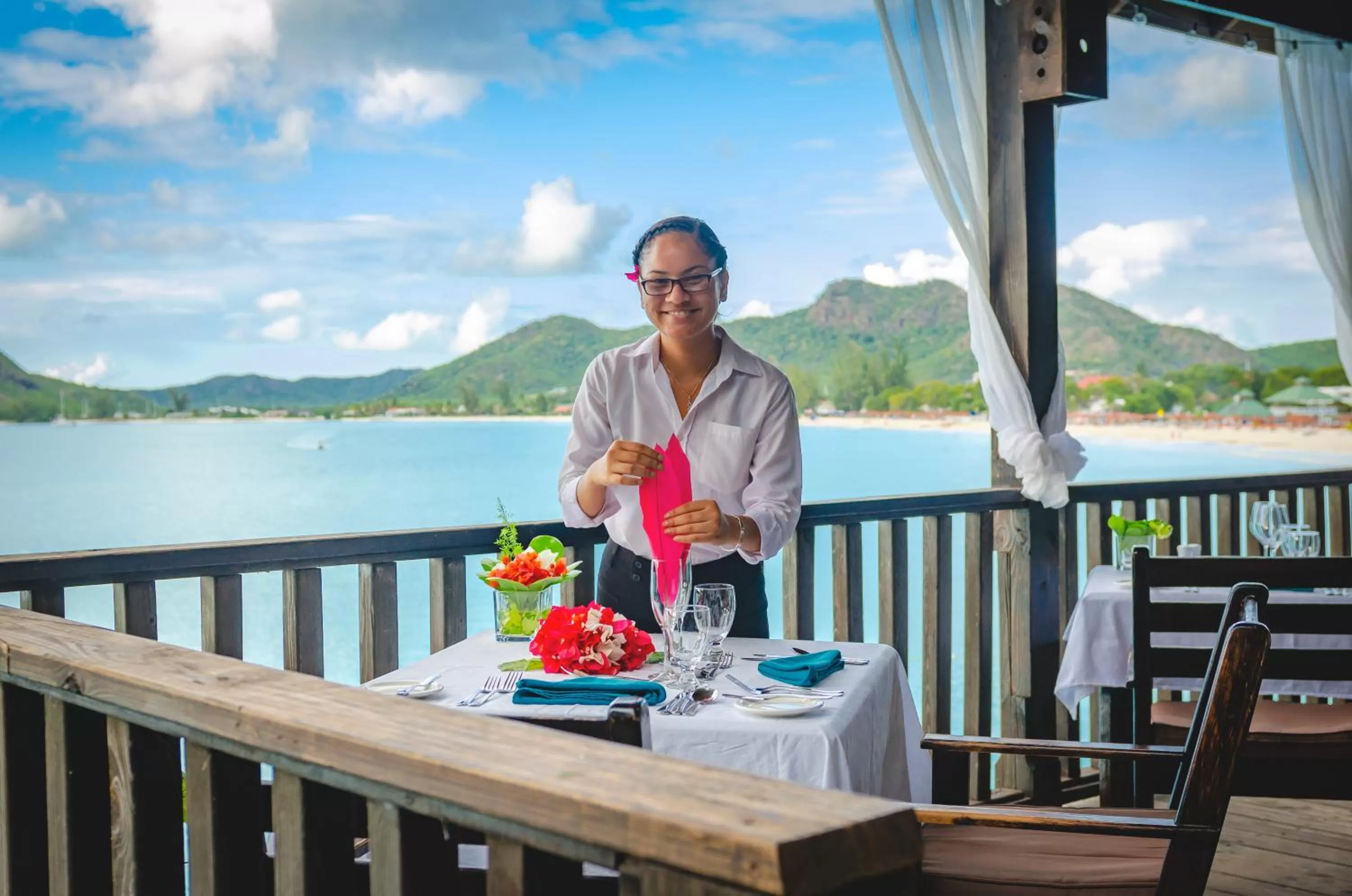 Staff in COCOS Hotel Antigua - All Inclusive - Adults Only