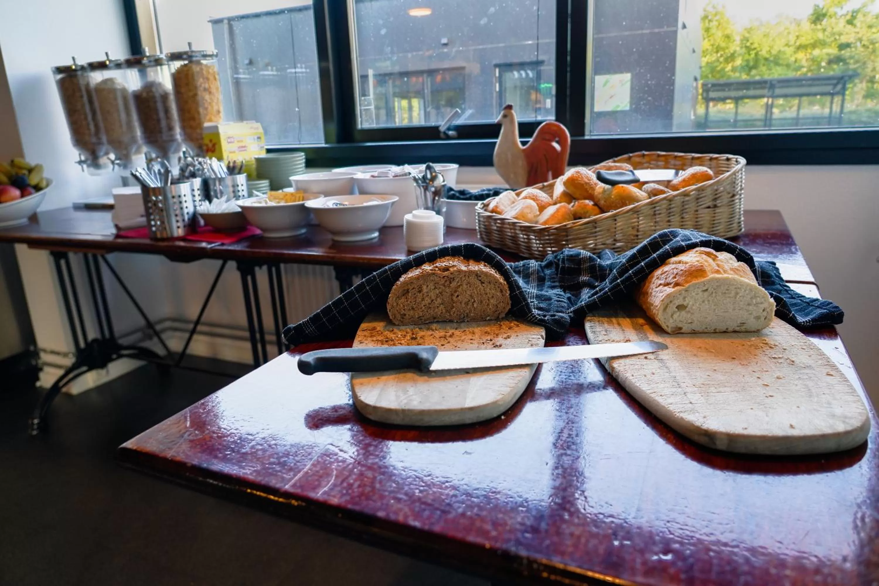 Breakfast in Stop'n Sleep Hotel