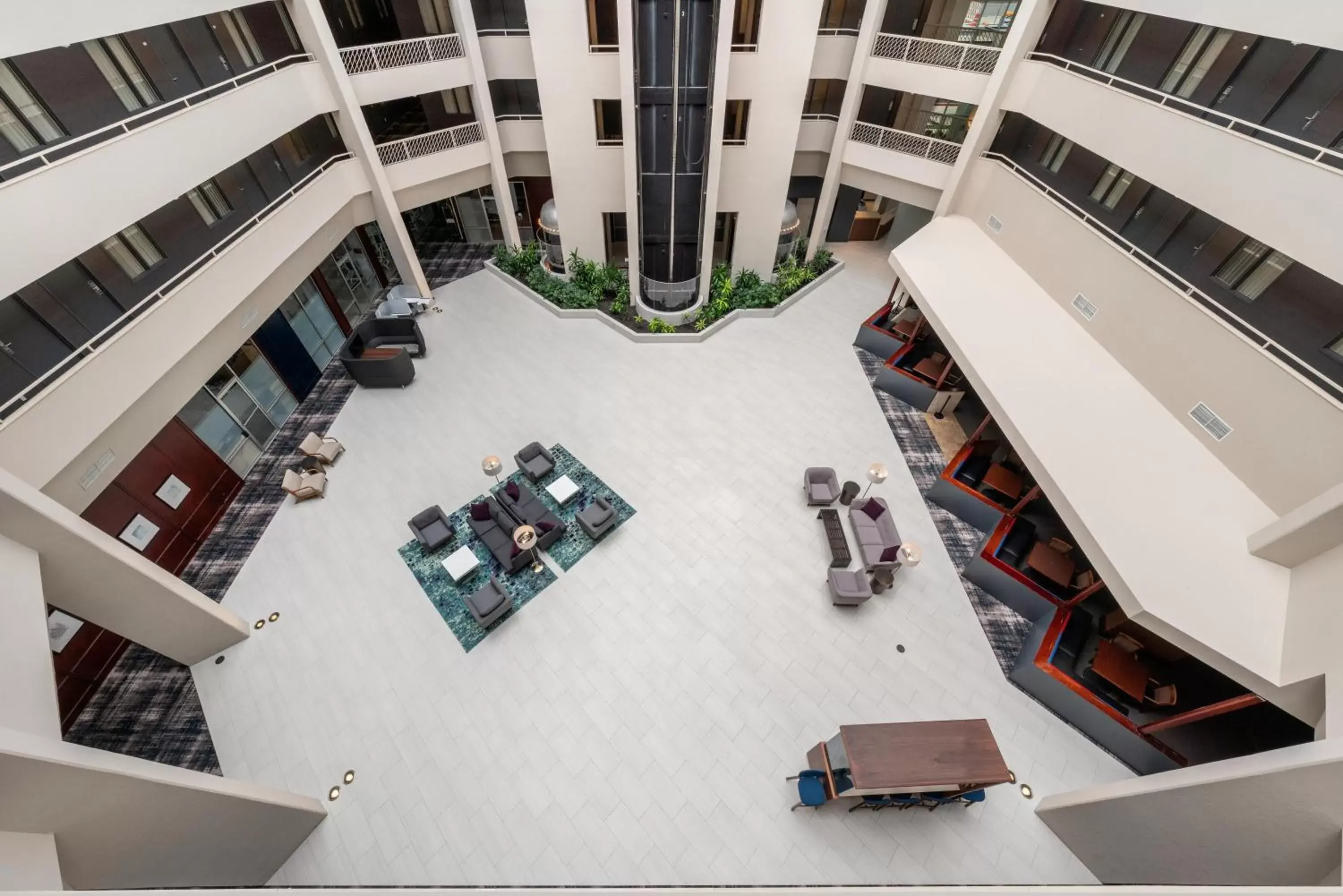 Property building, Bird's-eye View in Crowne Plaza Suites Arlington, an IHG Hotel