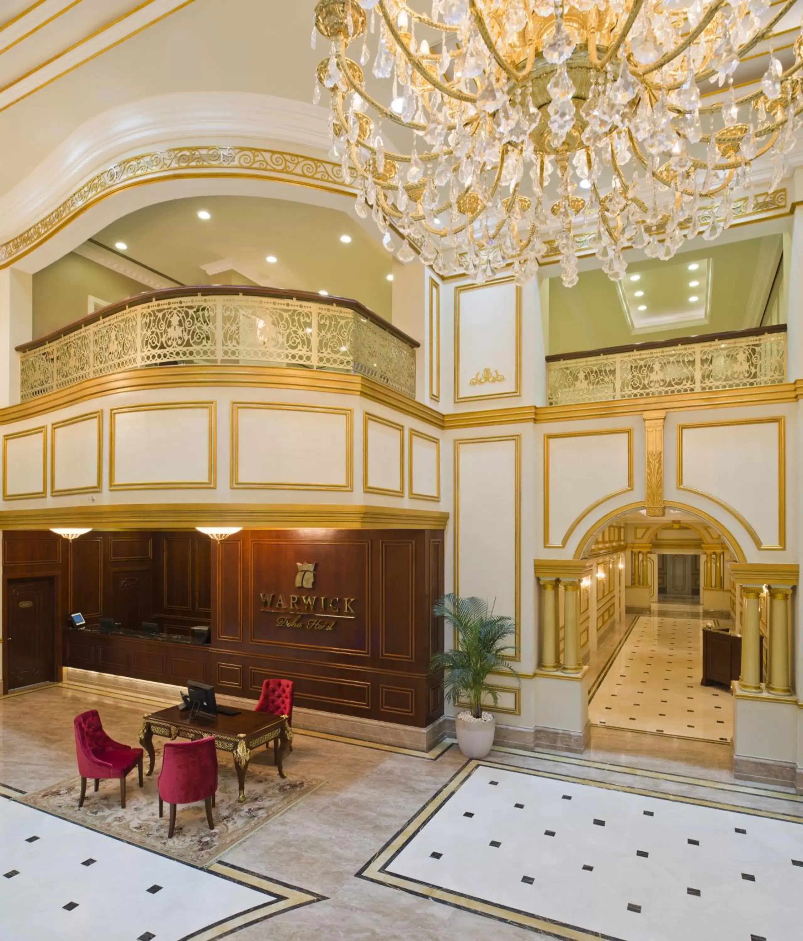 Lobby or reception in Warwick Doha