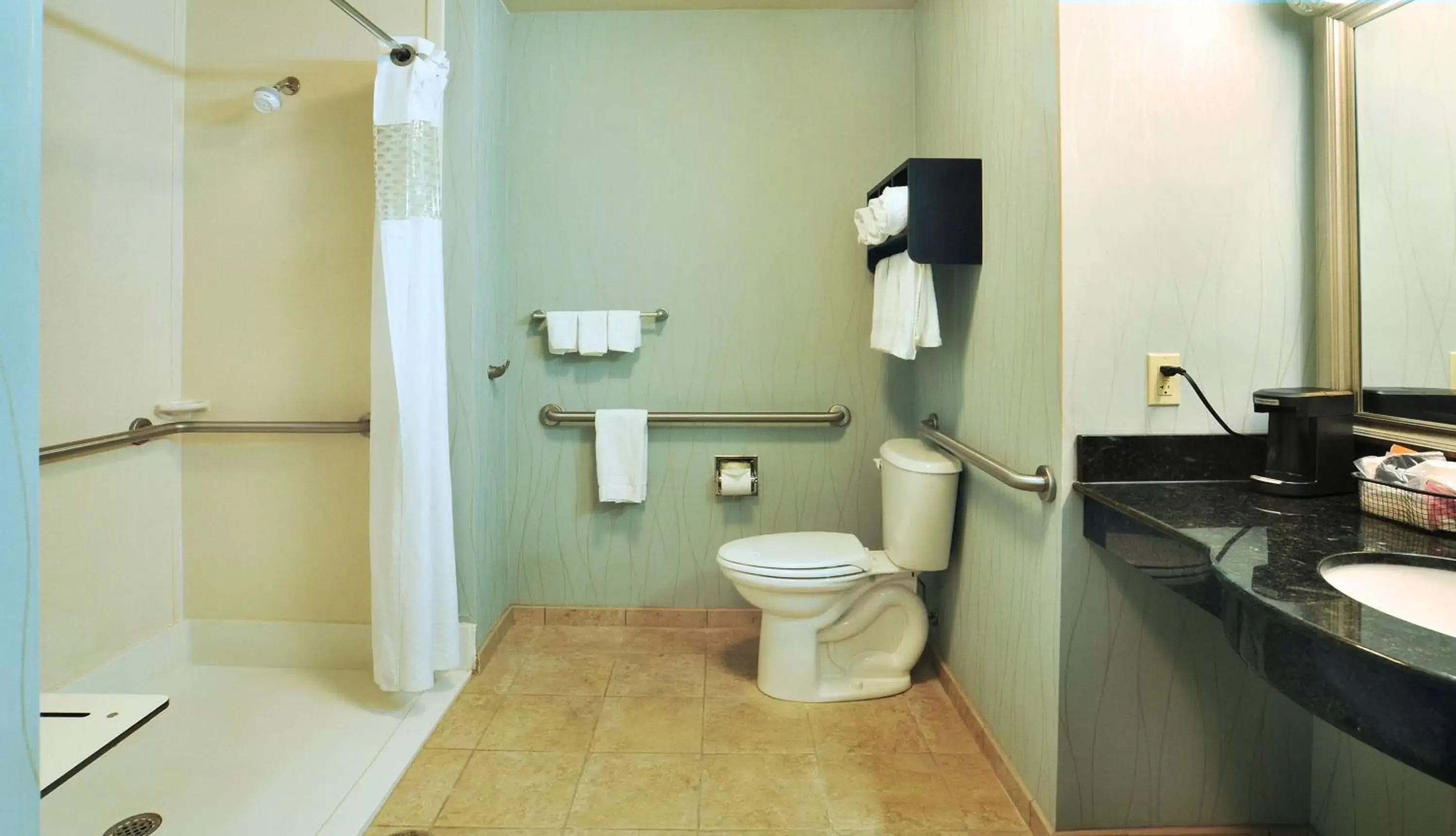 Bathroom in Hampton Inn Gadsden/Attalla Interstate 59