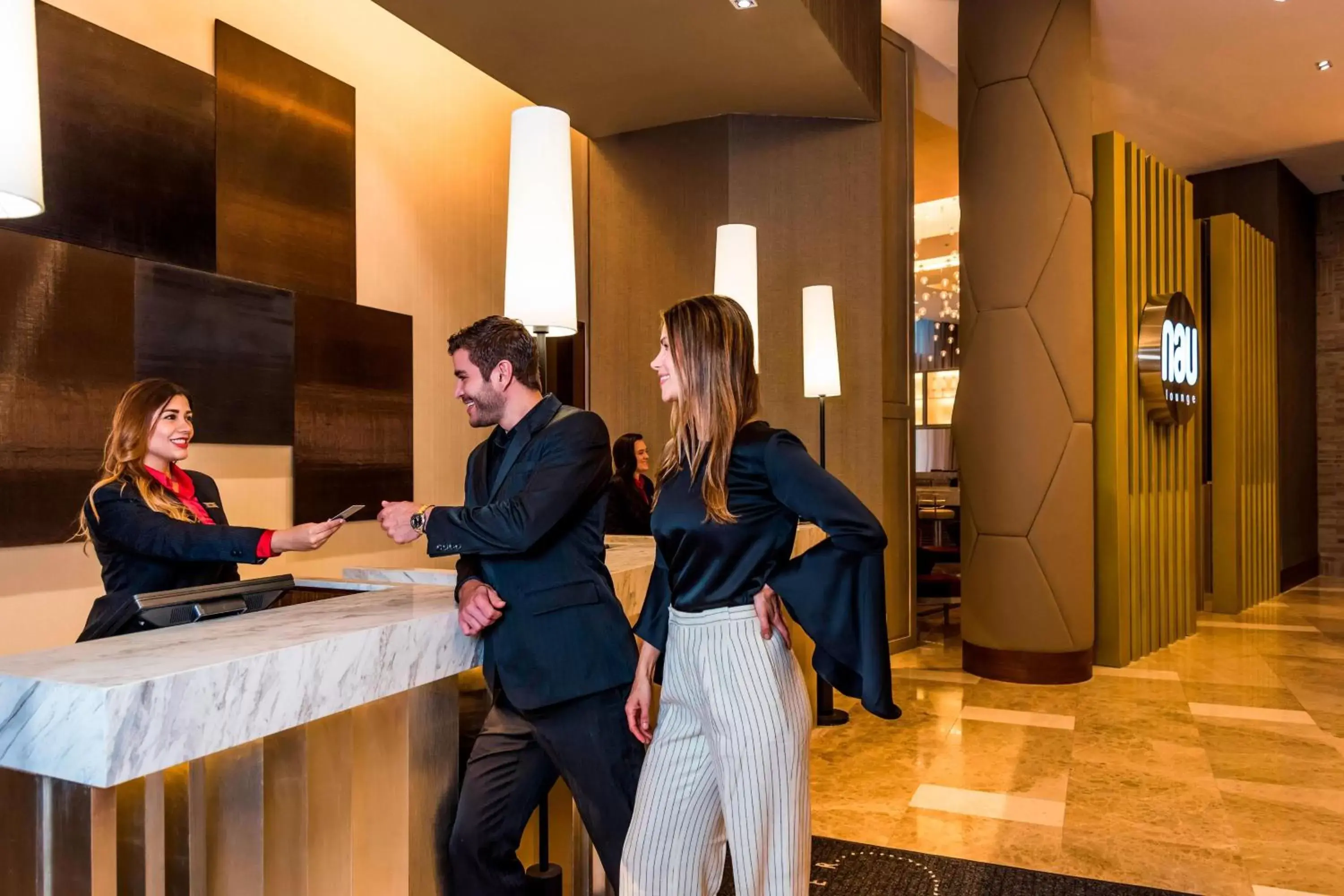 Lobby or reception in Medellin Marriott Hotel
