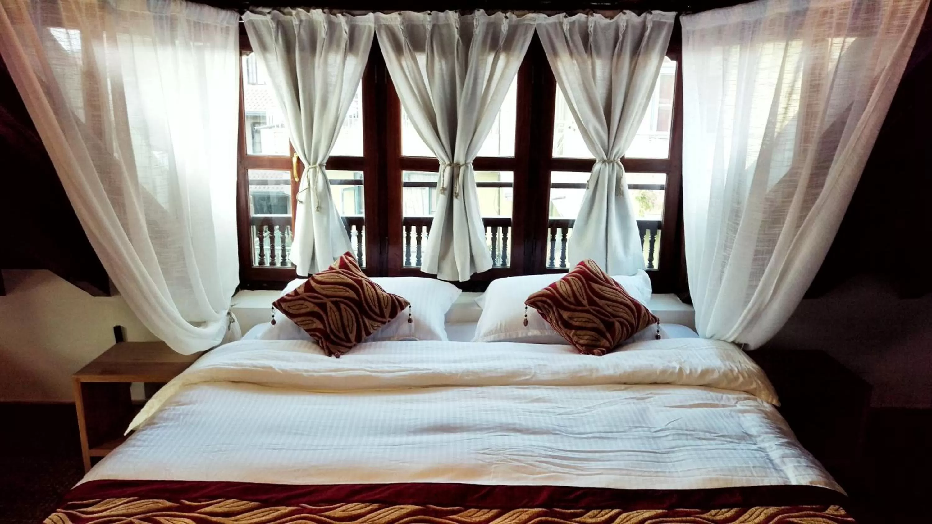 Bedroom, Bed in Boutique Heritage Home