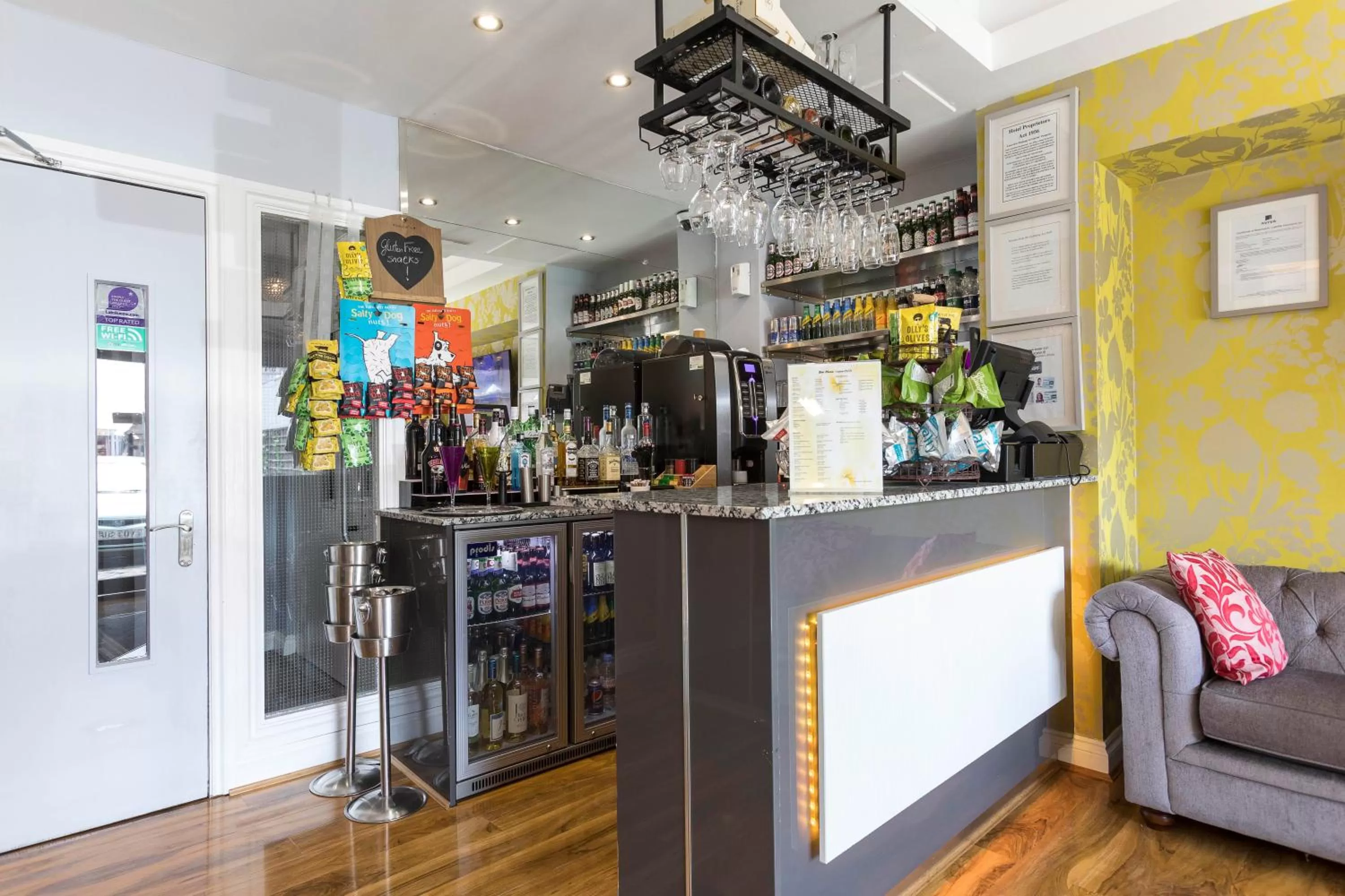 Food and drinks in Hotel Shepherds Bush London