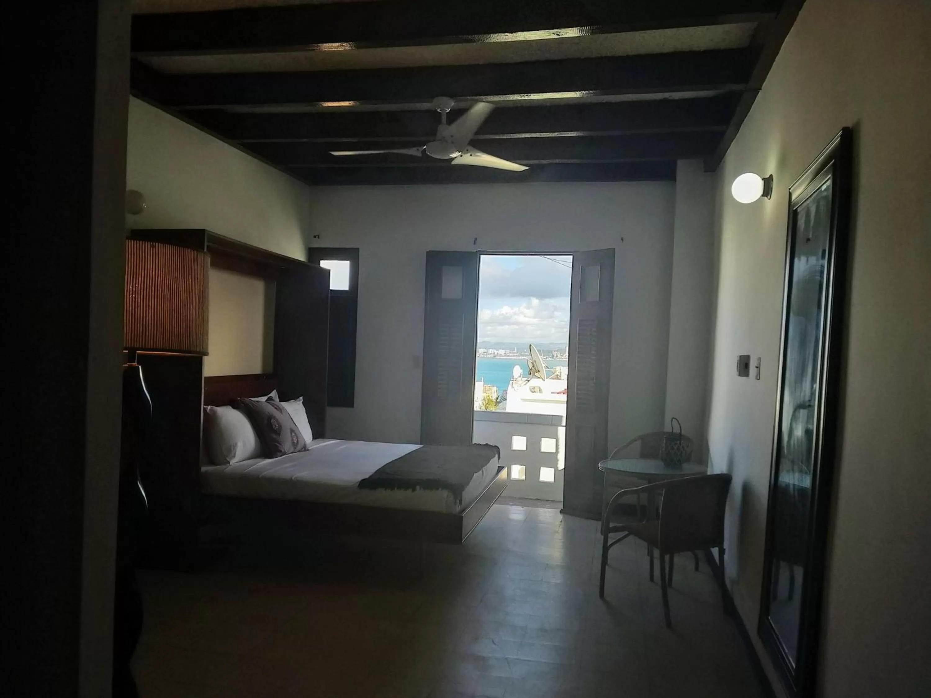 Bed in La Capitana Old San Juan Building