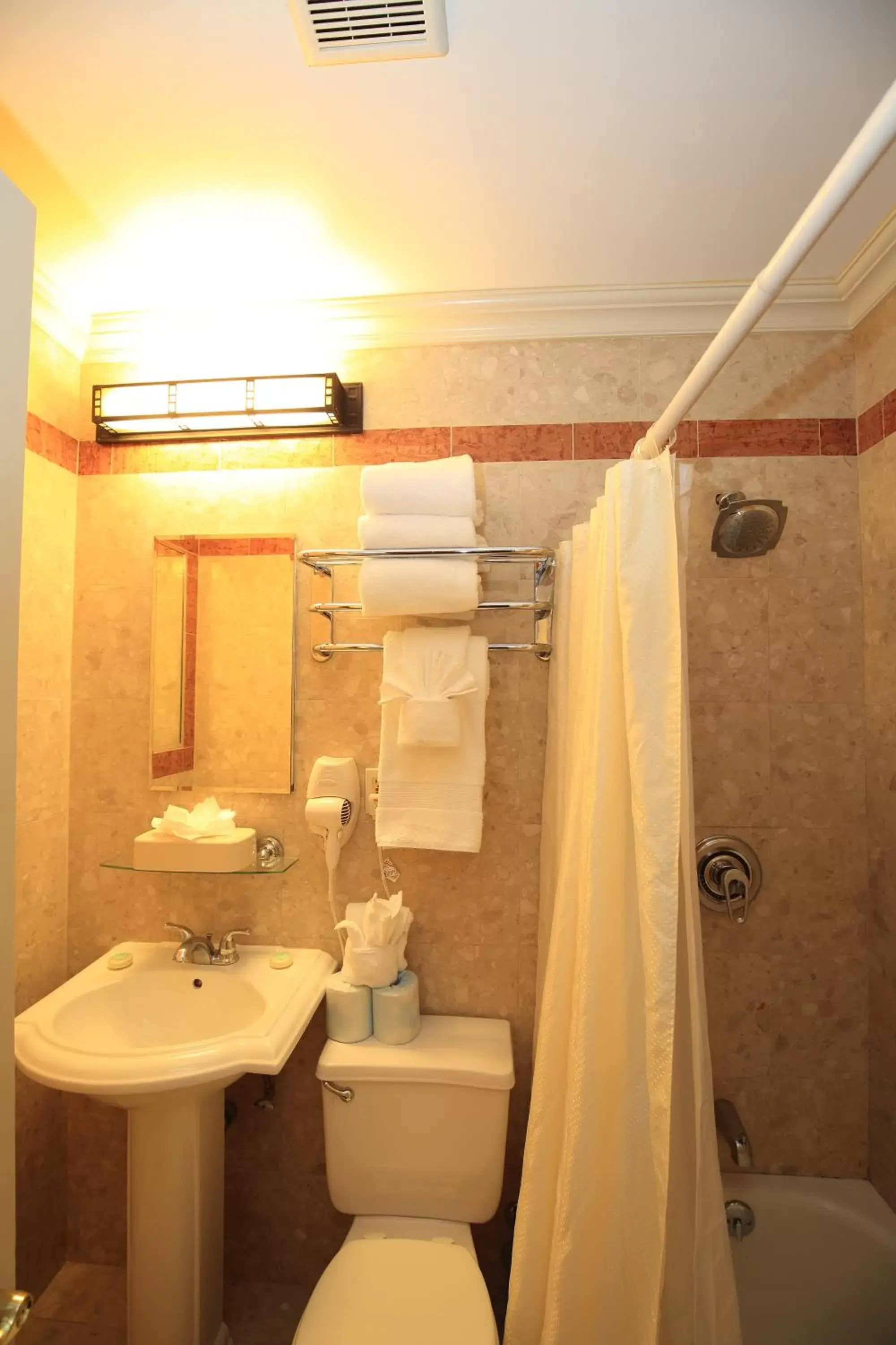 Bathroom in Radio City Apartments