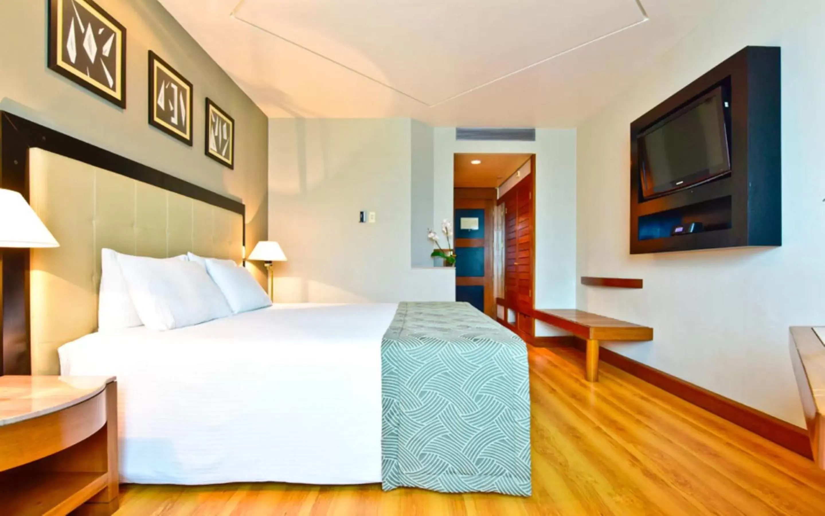 Bed in Pestana São Paulo Bed in Pestana São Paulo