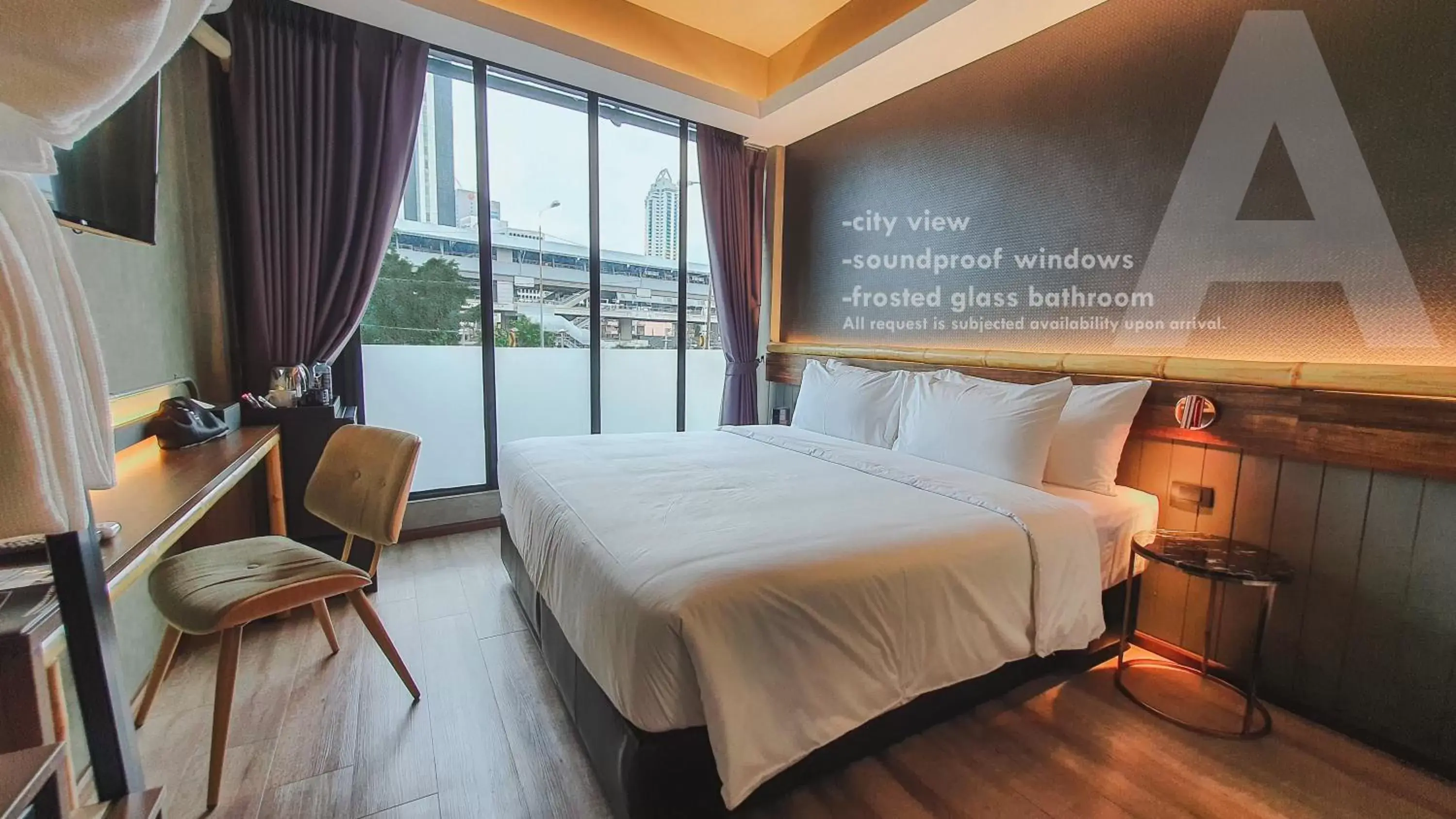 City view in Hotel Ordinary Bangkok