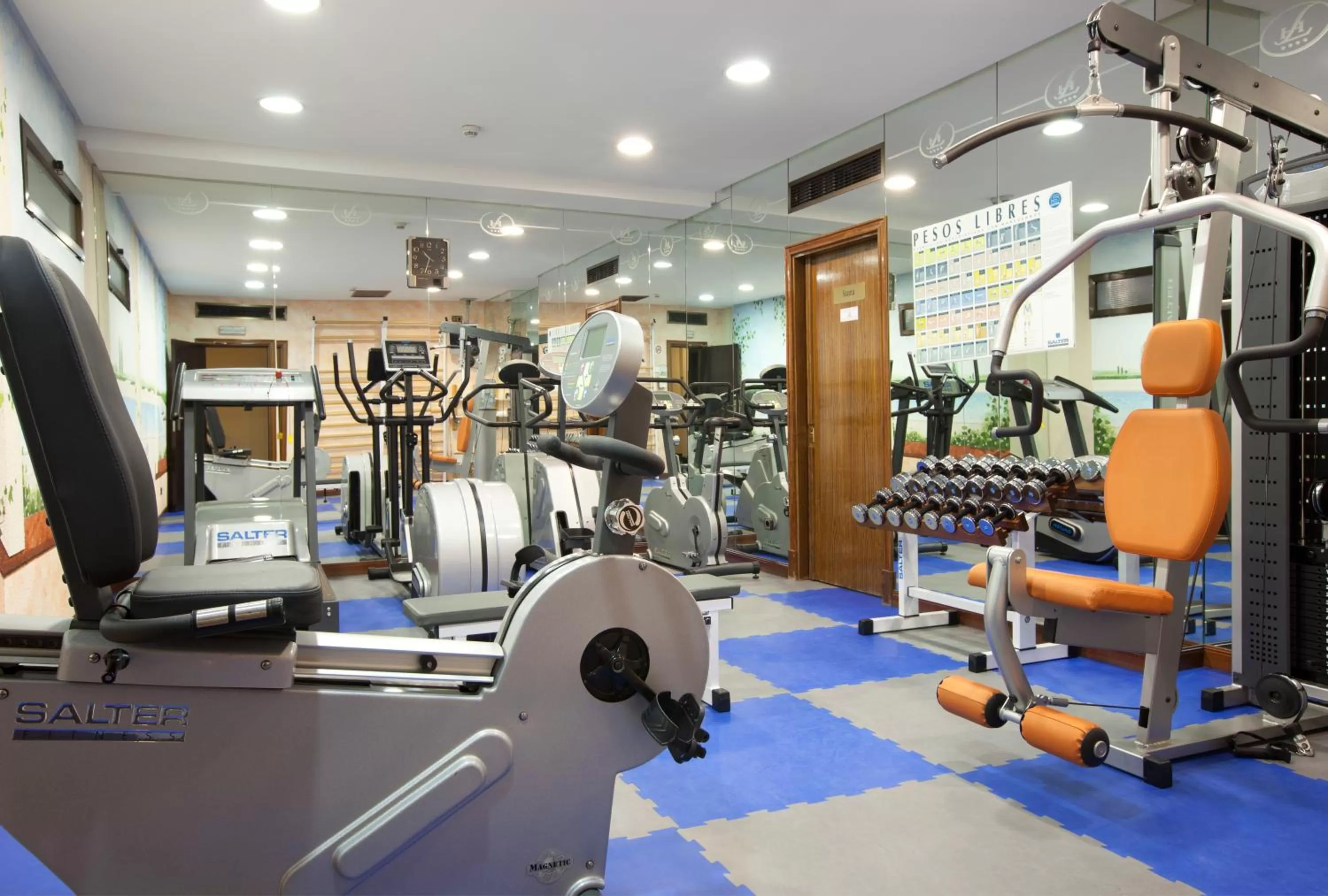 Fitness centre/facilities in Hotel Liabeny