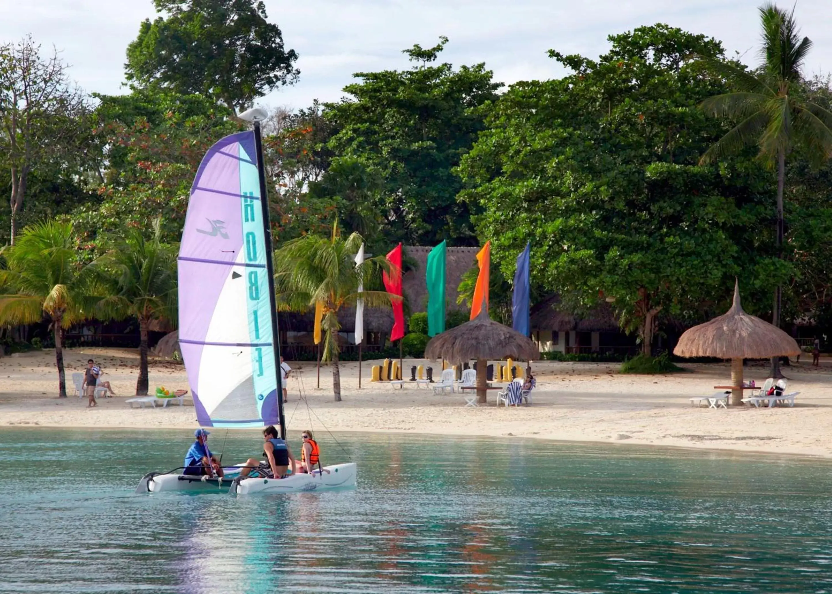 Day, Windsurfing in Bluewater Maribago Beach Resort