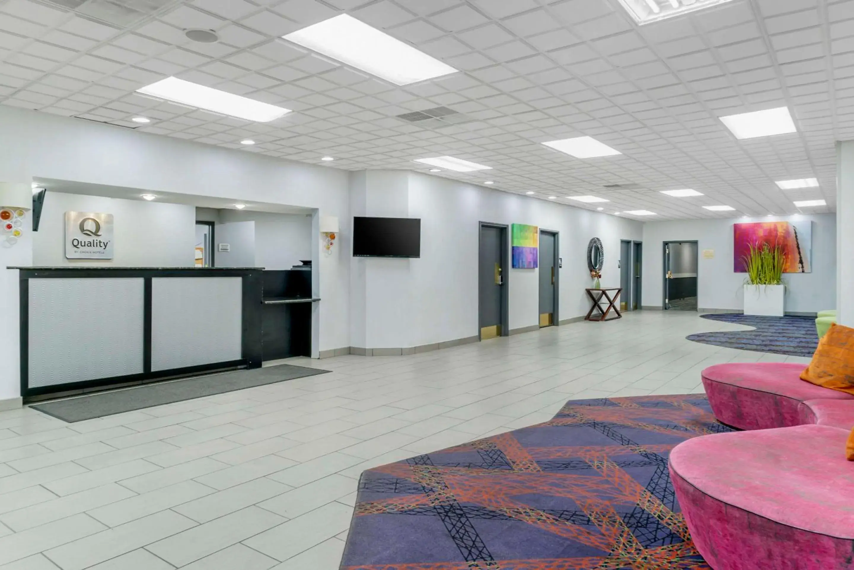Lobby or reception, Lobby/Reception in Quality Inn & Suites Banquet Center