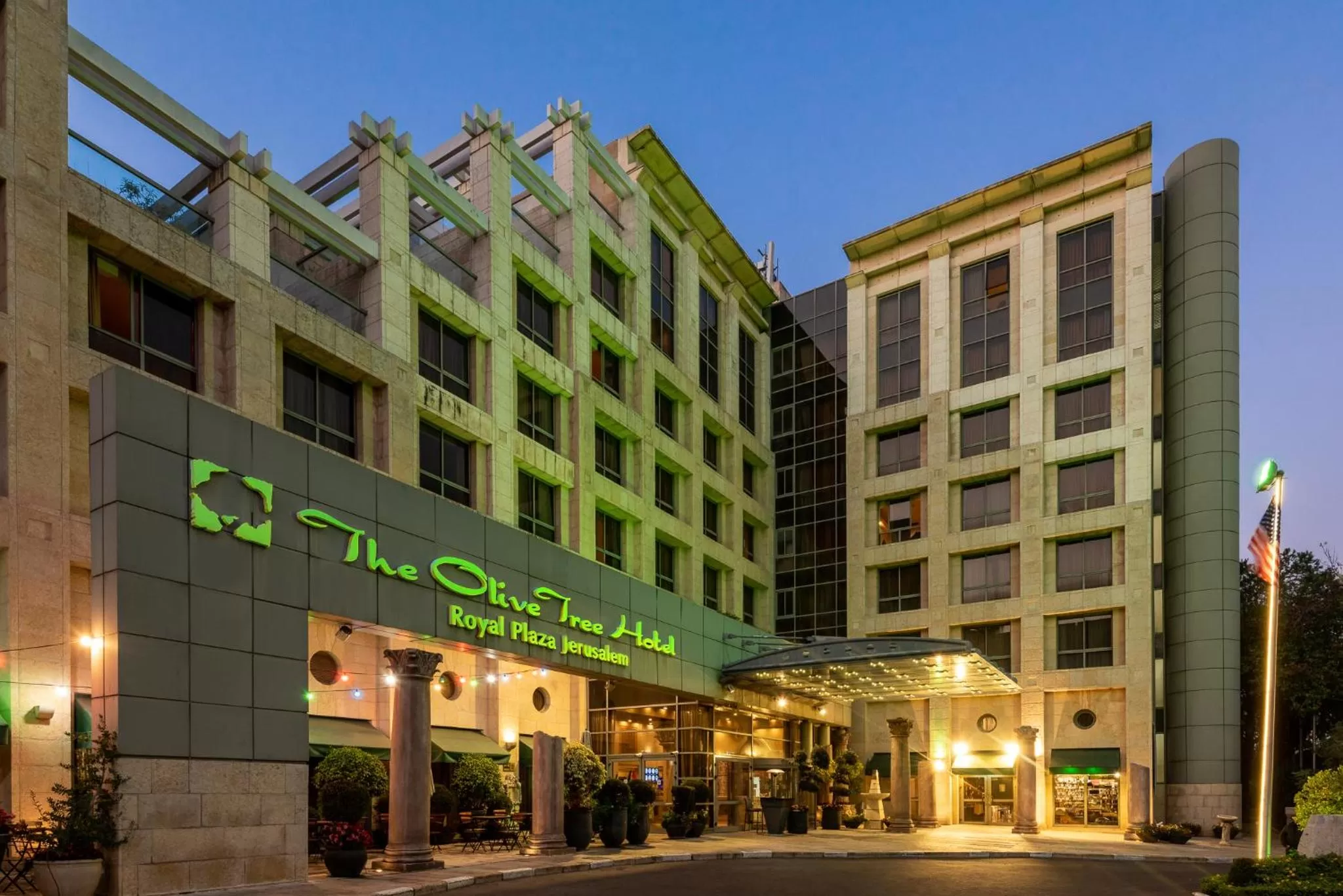 Property building in Olive Tree Hotel