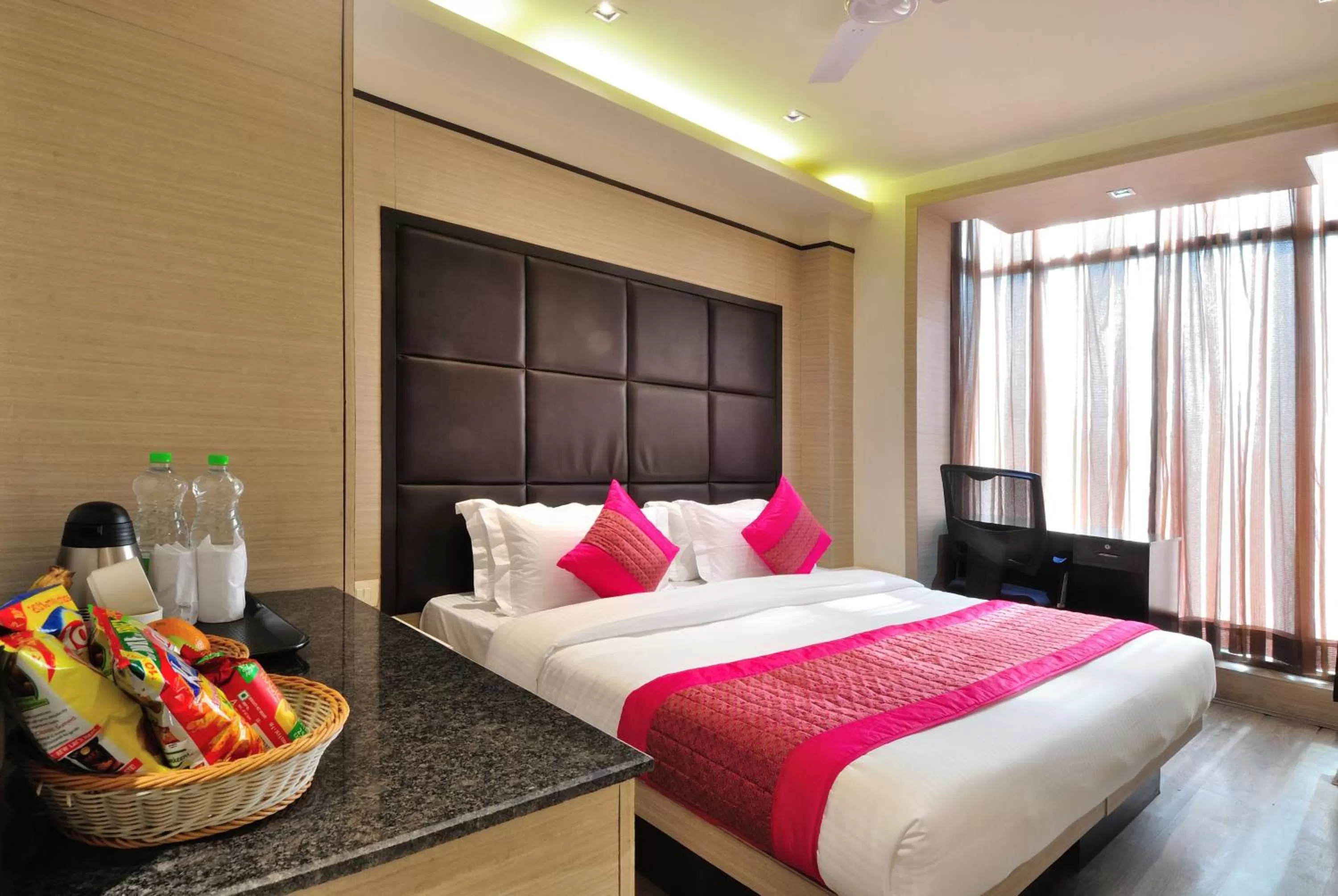 Bedroom, Bed in Hotel Royal Grand - Opposite Axis Bank East Patel Nagar