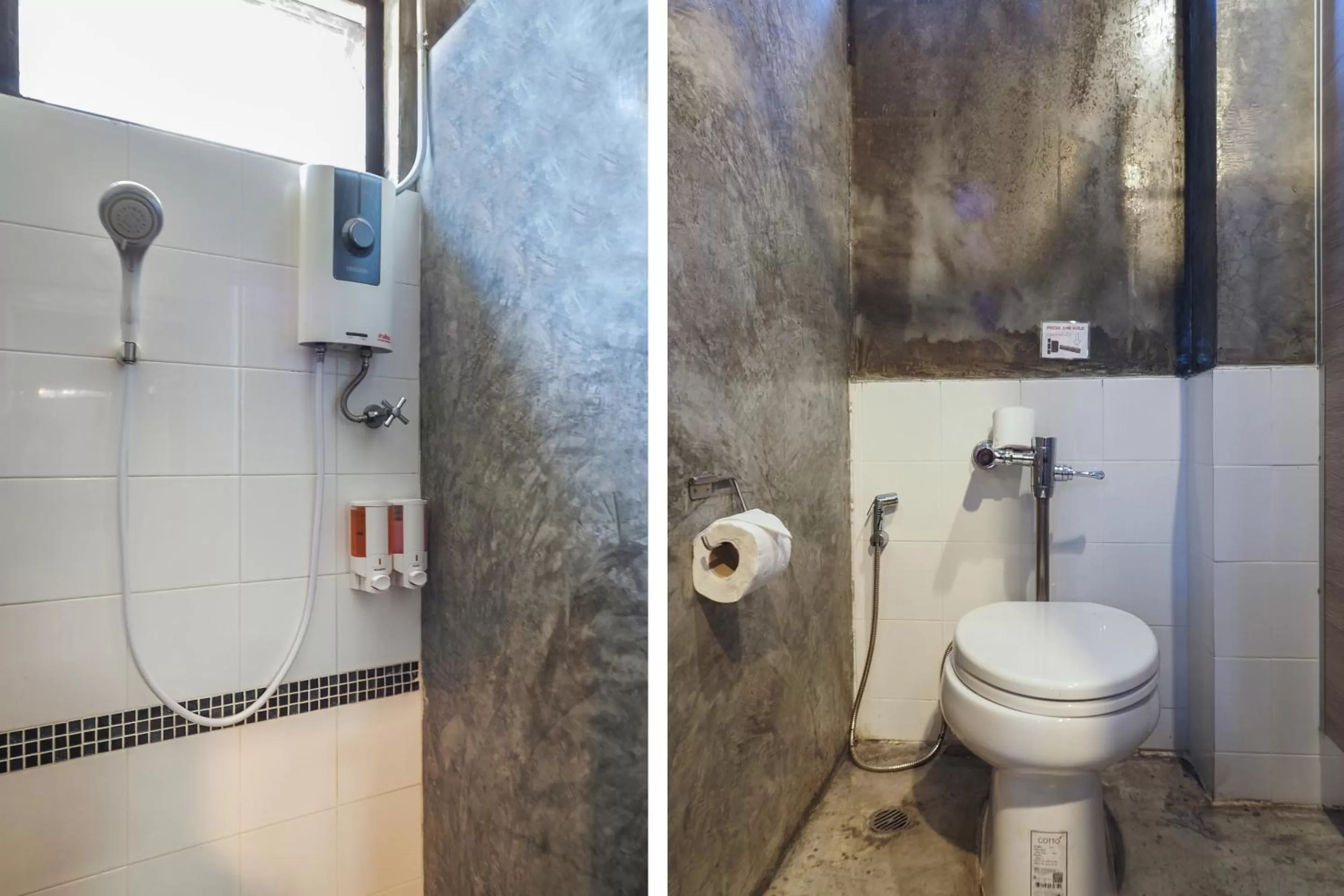 Bathroom in Super OYO 75332 Vm1 Hostel