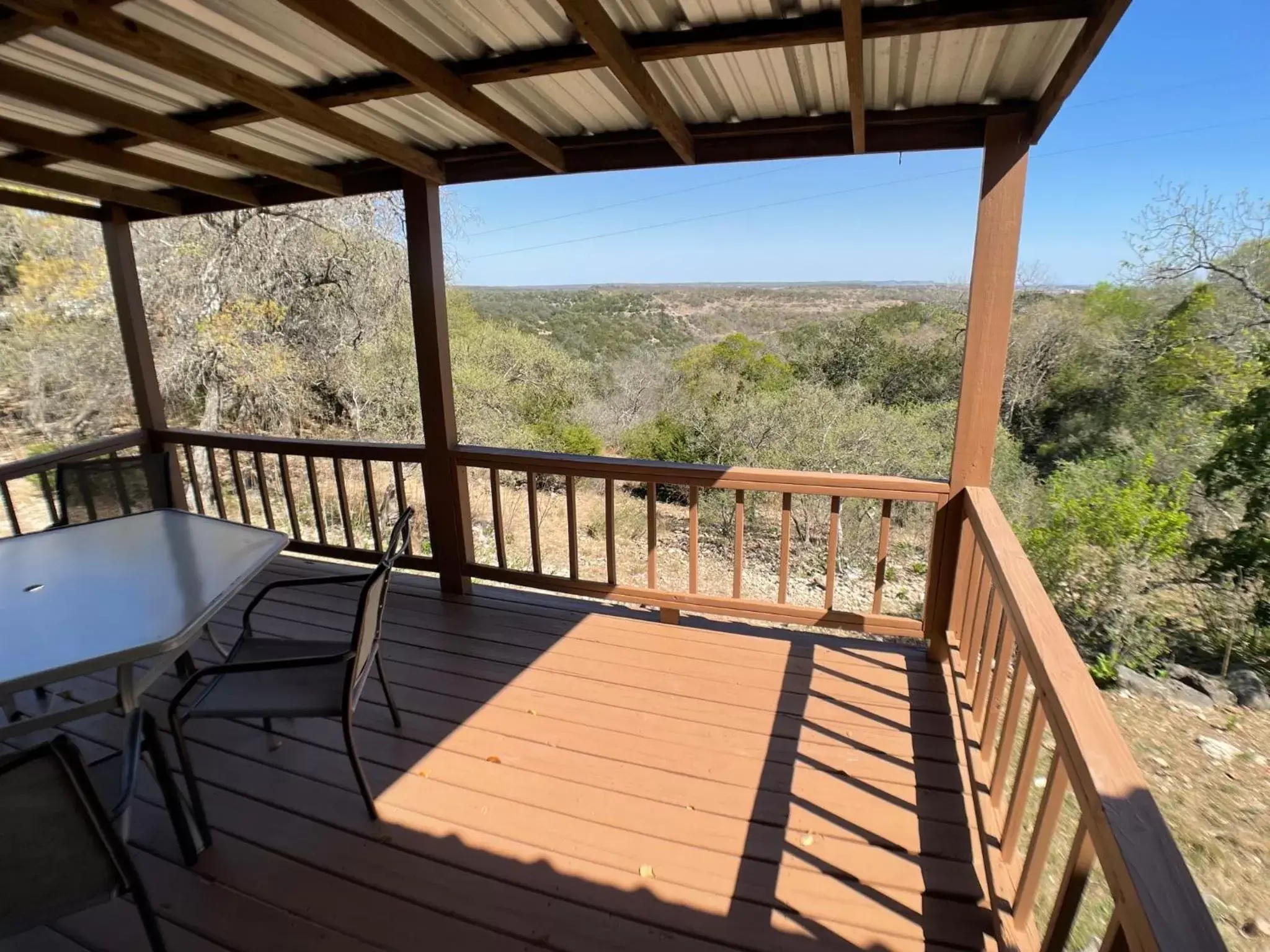 View (from property/room), Balcony/Terrace in Walnut Canyon Cabins